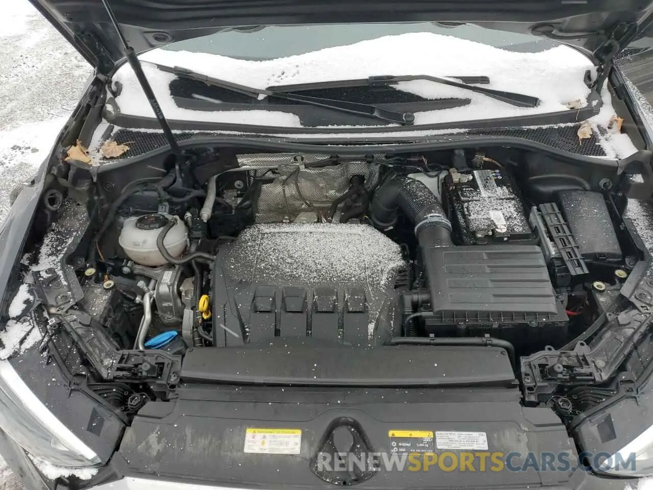 12 fotografías del automóvil dañado WA1DECF34M1129178 AUDI Q3 2021