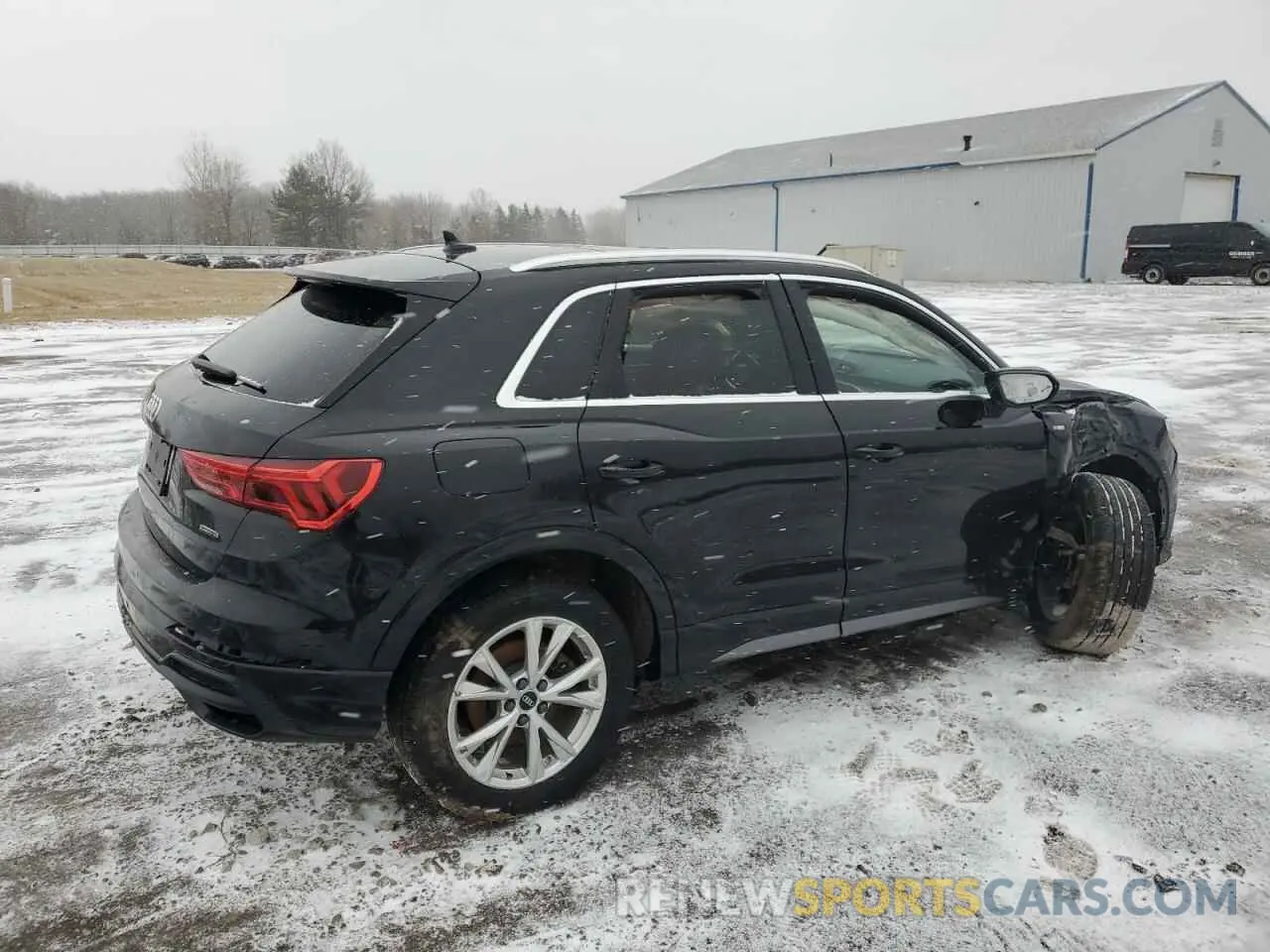 3 fotografías del automóvil dañado WA1DECF34M1129178 AUDI Q3 2021