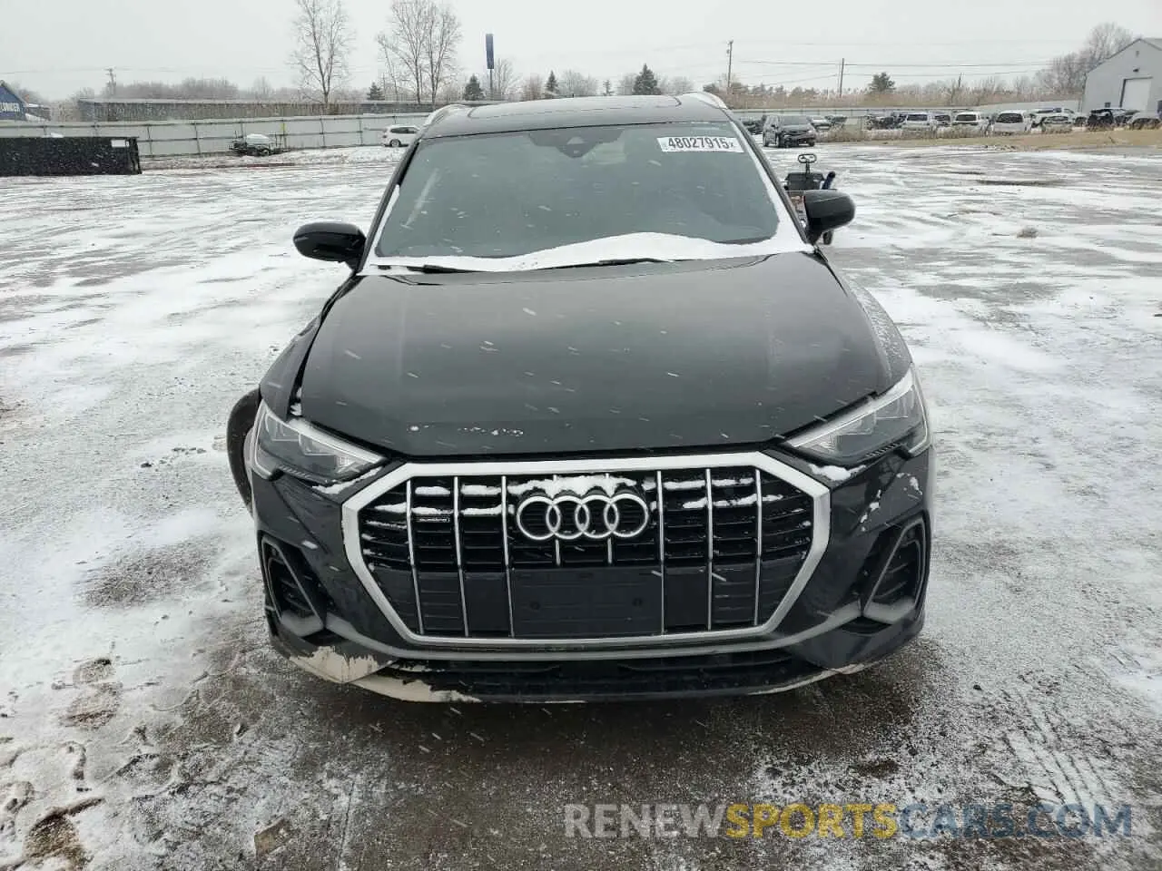 5 fotografías del automóvil dañado WA1DECF34M1129178 AUDI Q3 2021