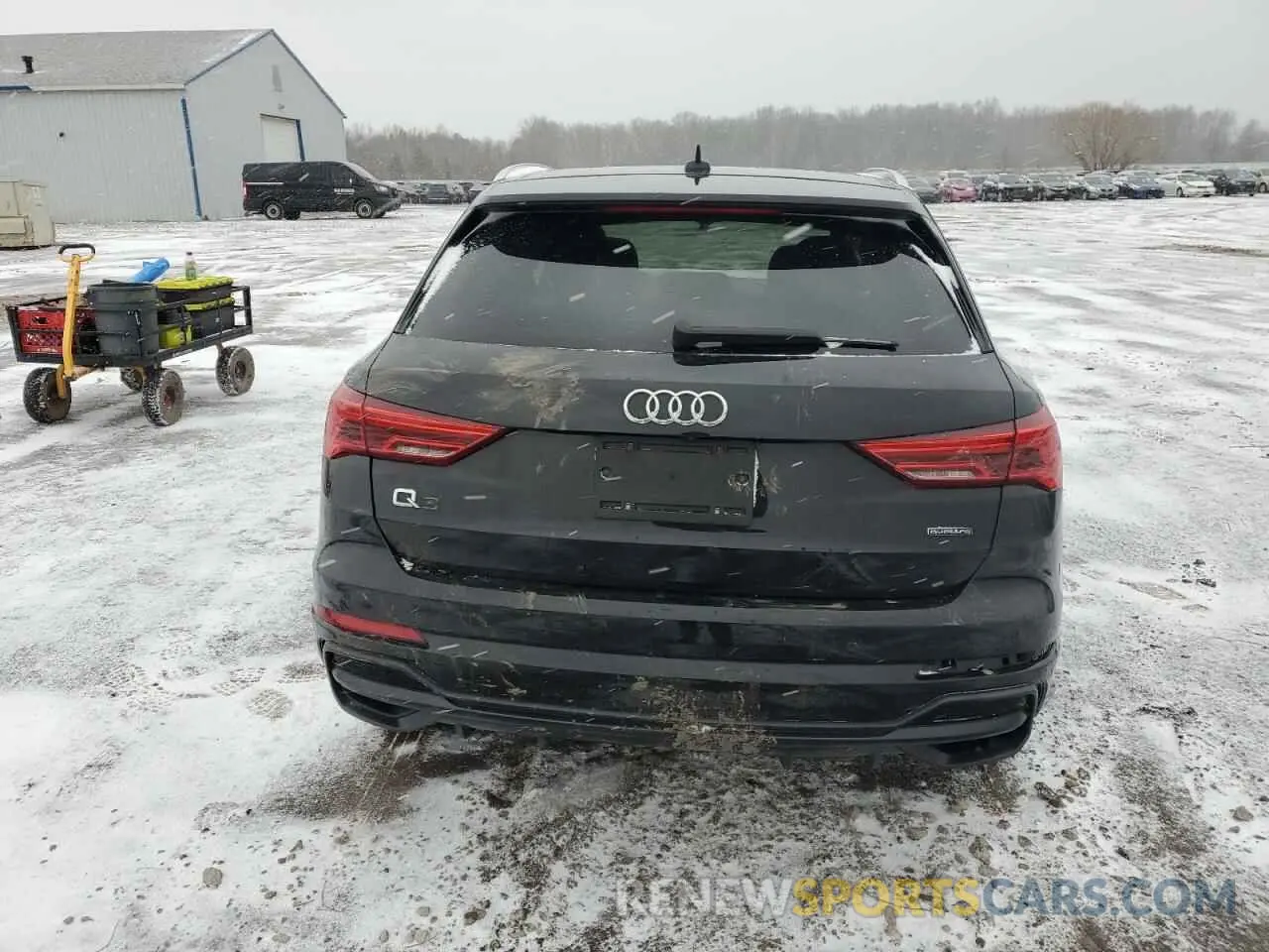 6 fotografías del automóvil dañado WA1DECF34M1129178 AUDI Q3 2021