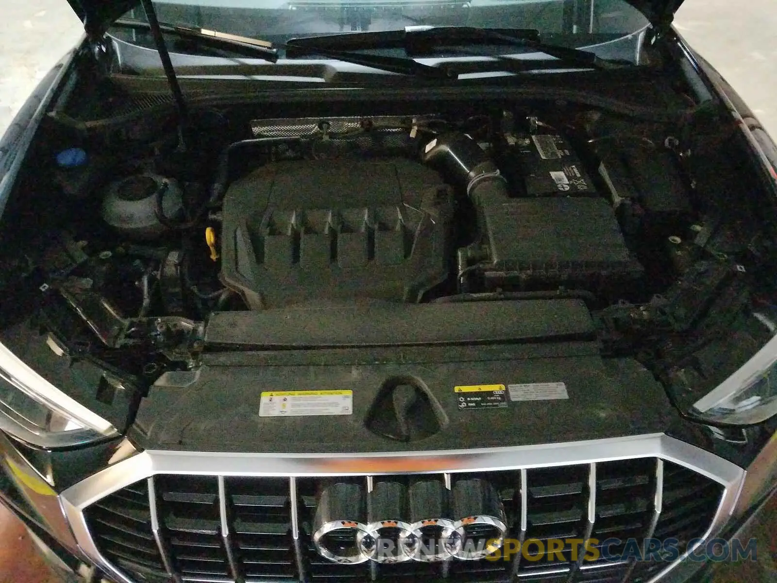 7 fotografías del automóvil dañado WA1DECF35M1004349 AUDI Q3 2021