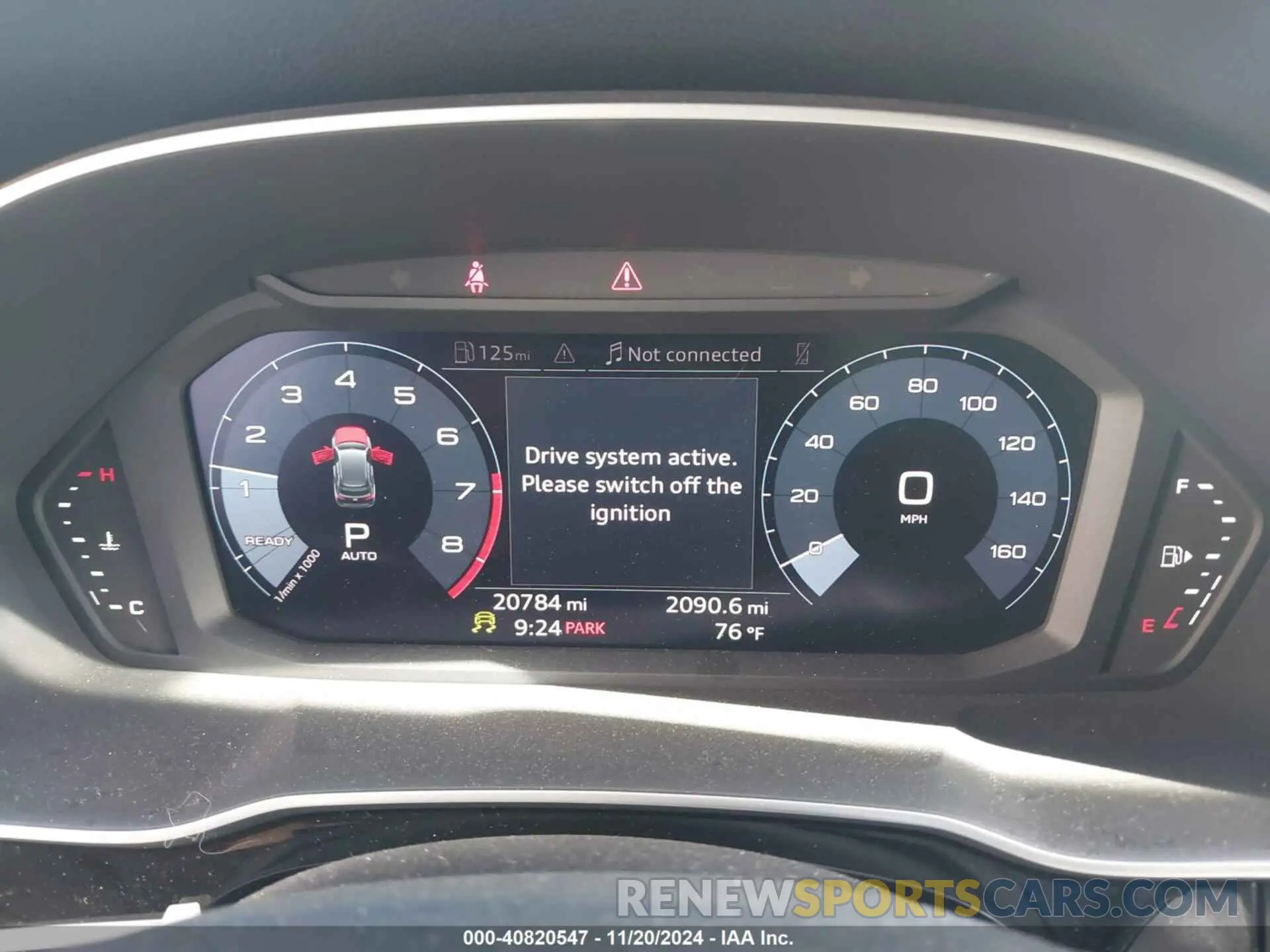 15 fotografías del automóvil dañado WA1DECF35M1005579 AUDI Q3 2021