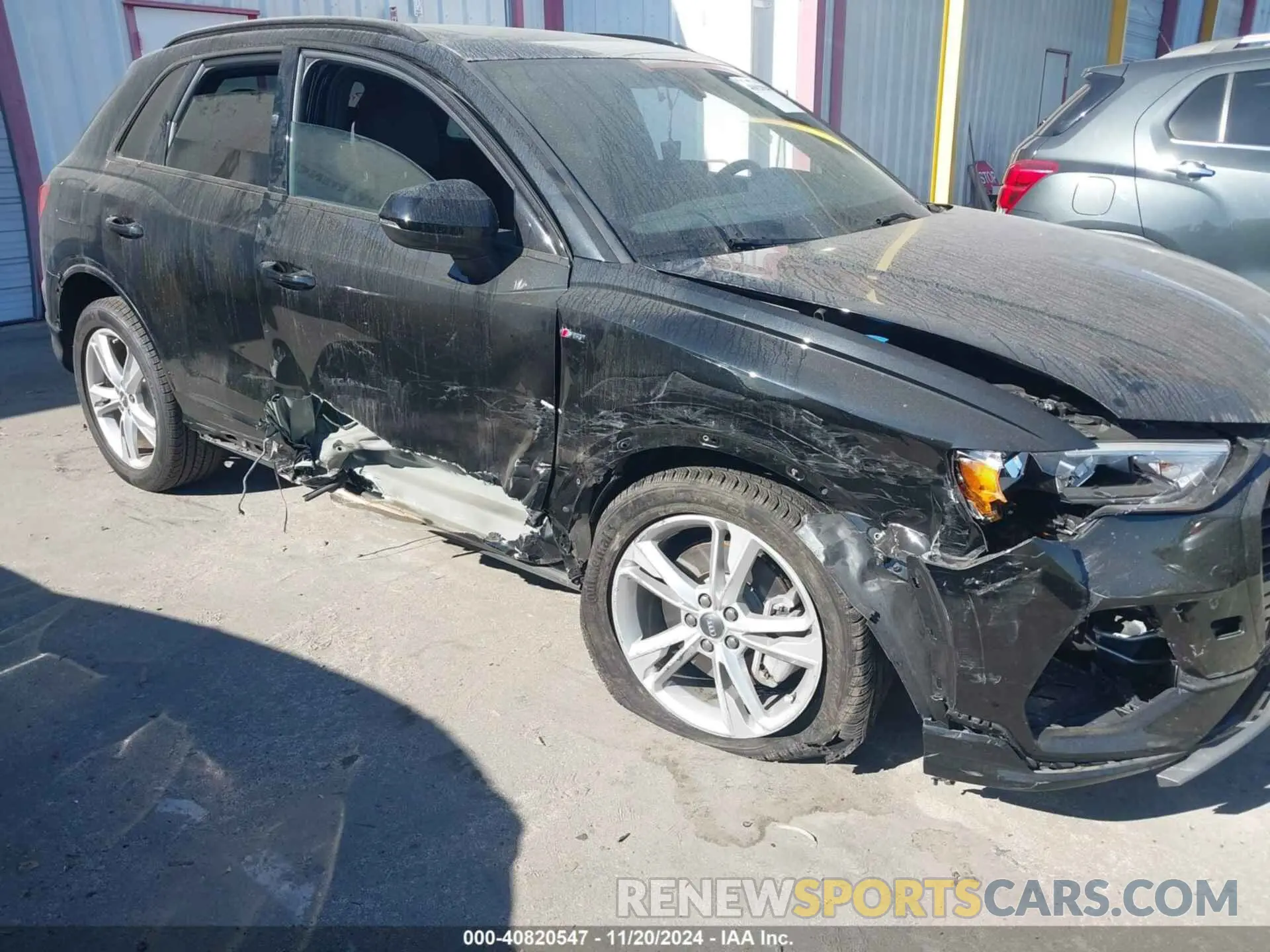 6 fotografías del automóvil dañado WA1DECF35M1005579 AUDI Q3 2021