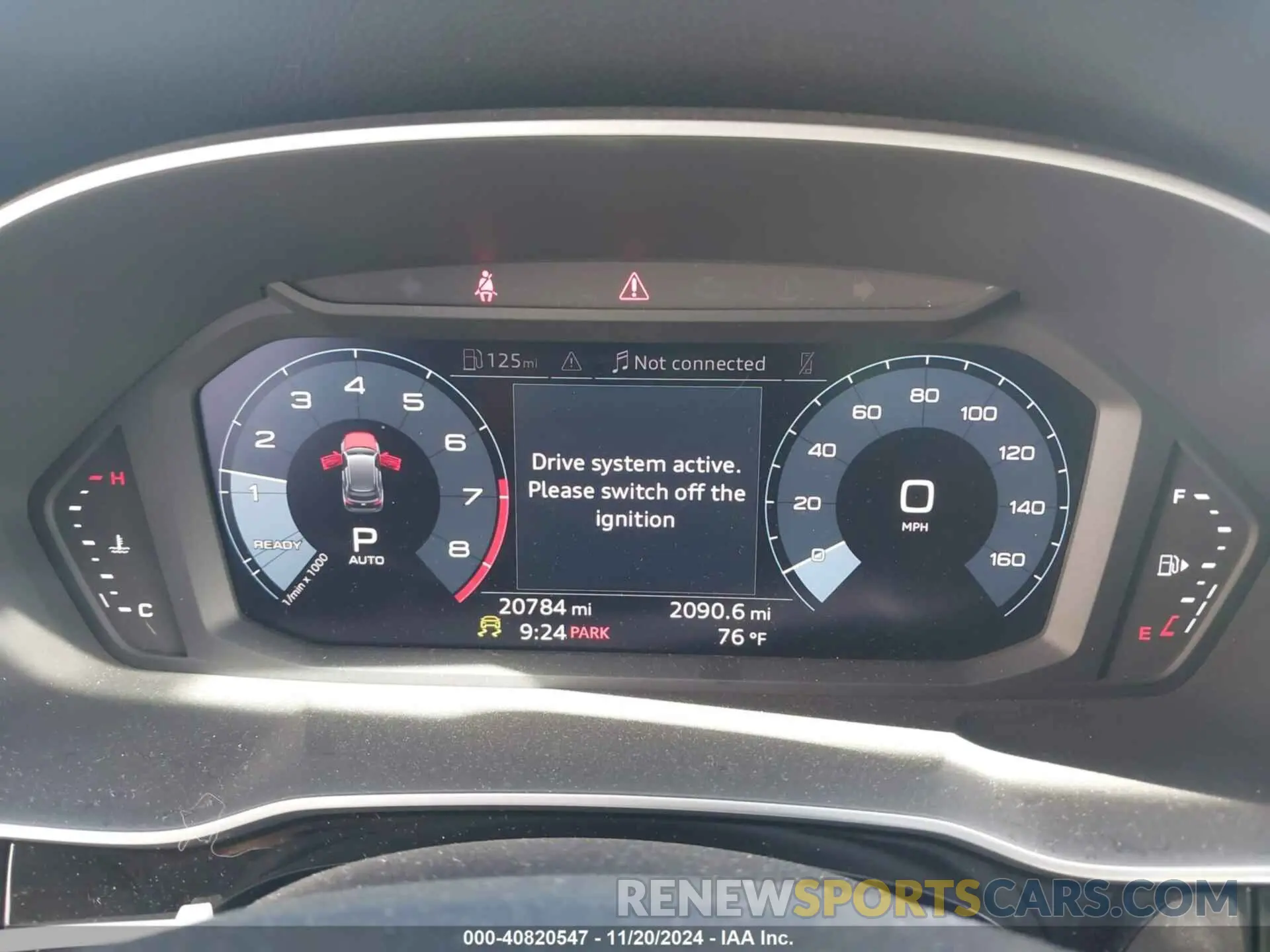 7 fotografías del automóvil dañado WA1DECF35M1005579 AUDI Q3 2021
