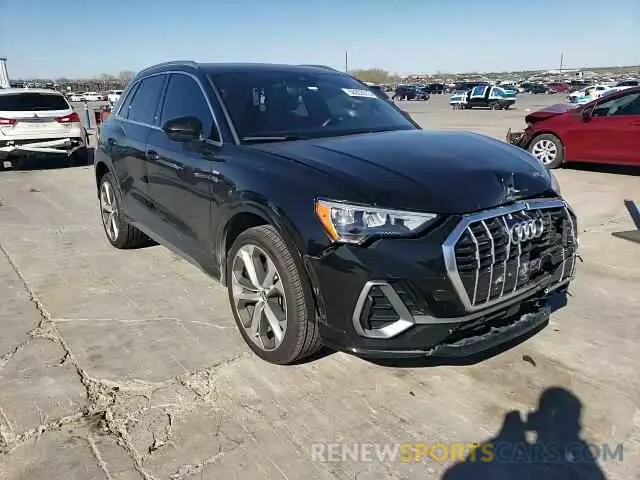 12 fotografías del automóvil dañado WA1DECF36M1014758 AUDI Q3 2021