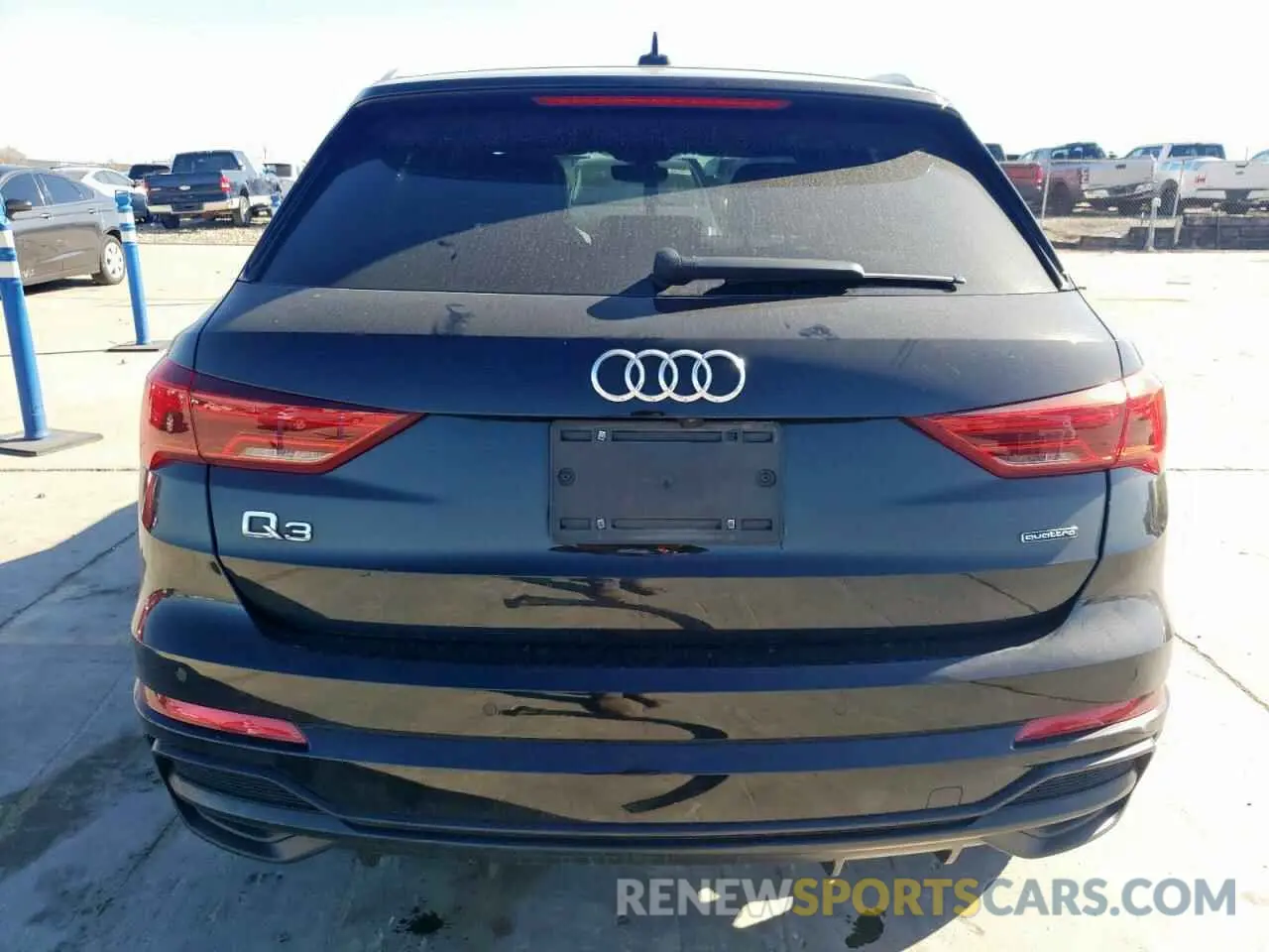 6 fotografías del automóvil dañado WA1DECF36M1014758 AUDI Q3 2021