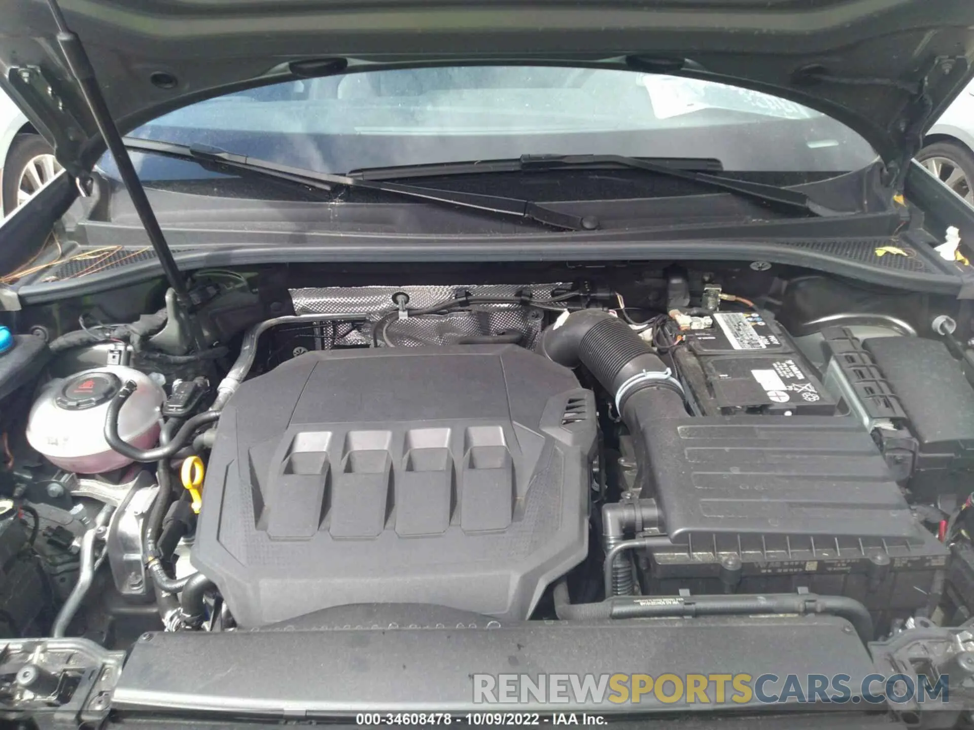 10 fotografías del automóvil dañado WA1DECF36M1019555 AUDI Q3 2021
