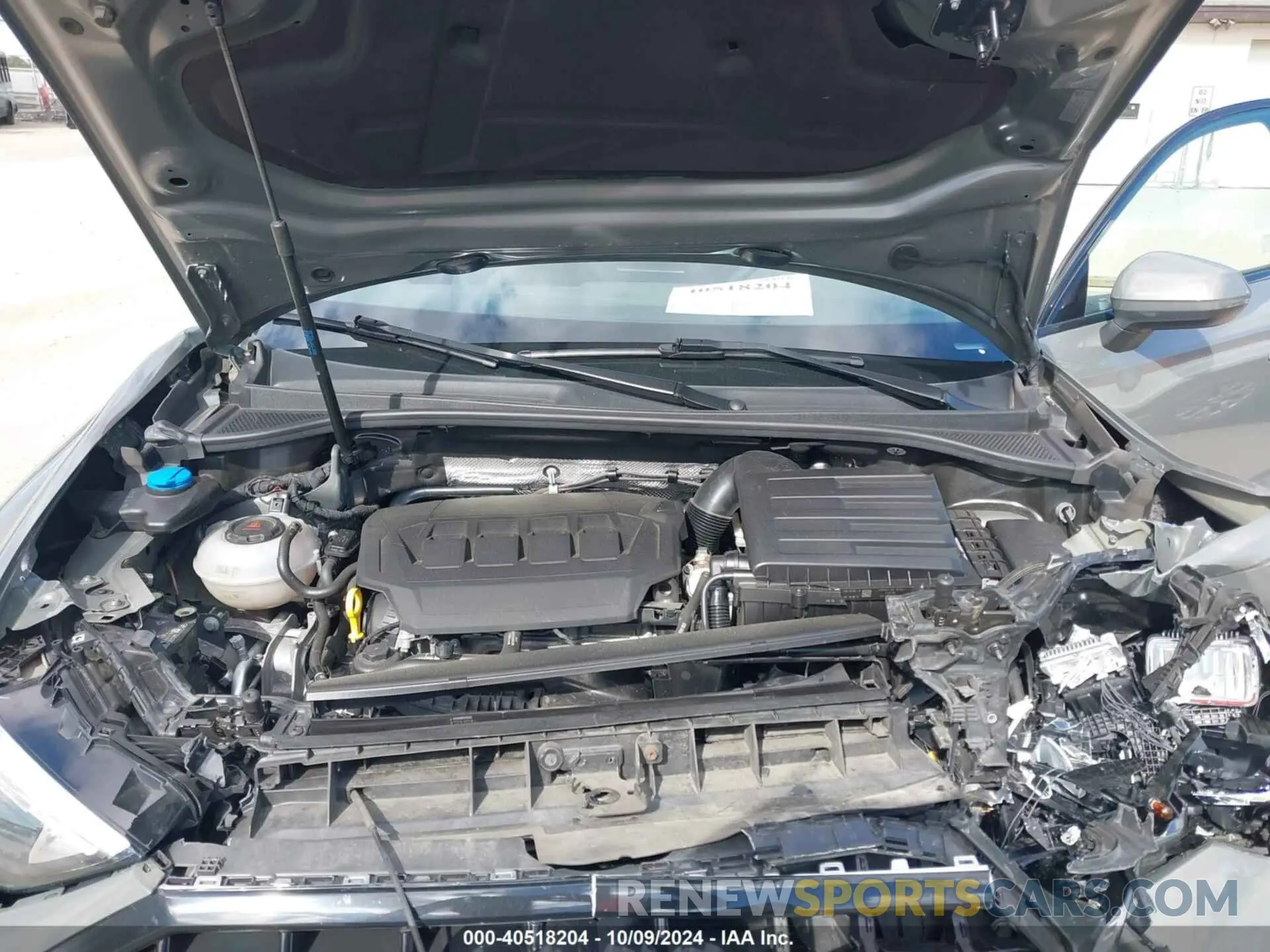 10 fotografías del automóvil dañado WA1DECF36M1019782 AUDI Q3 2021