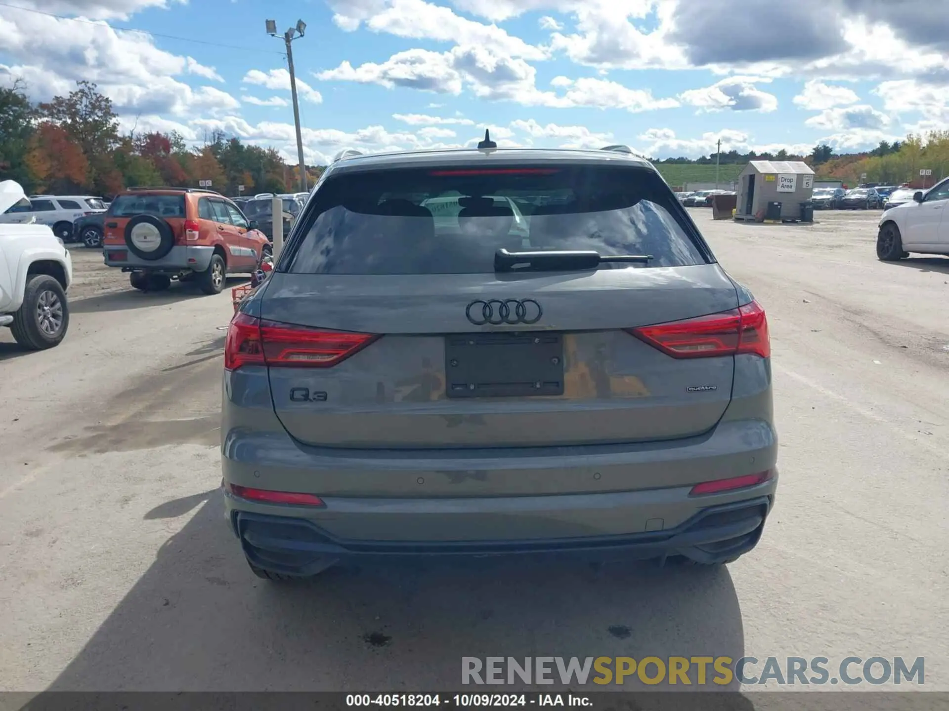 17 fotografías del automóvil dañado WA1DECF36M1019782 AUDI Q3 2021