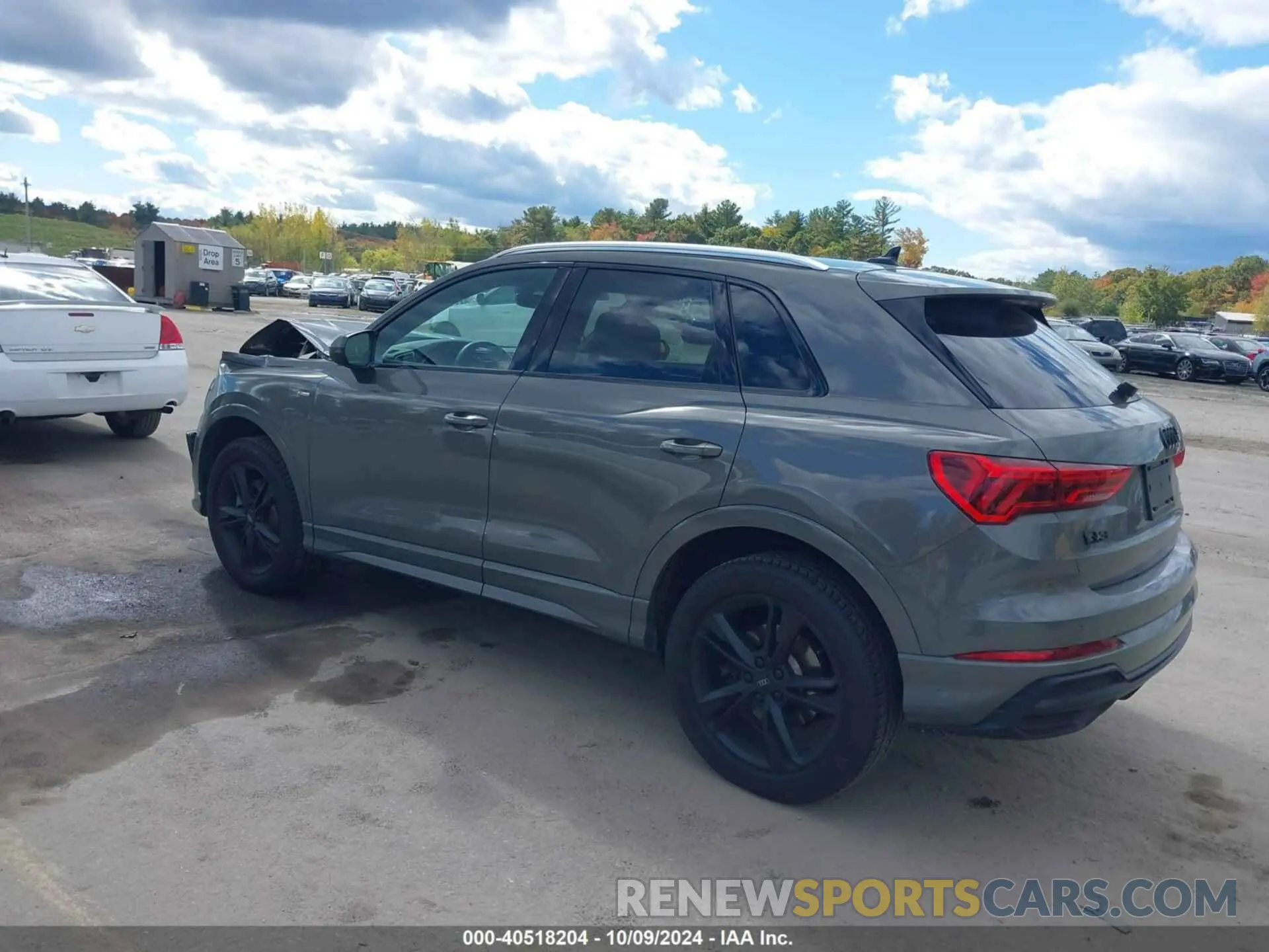3 fotografías del automóvil dañado WA1DECF36M1019782 AUDI Q3 2021