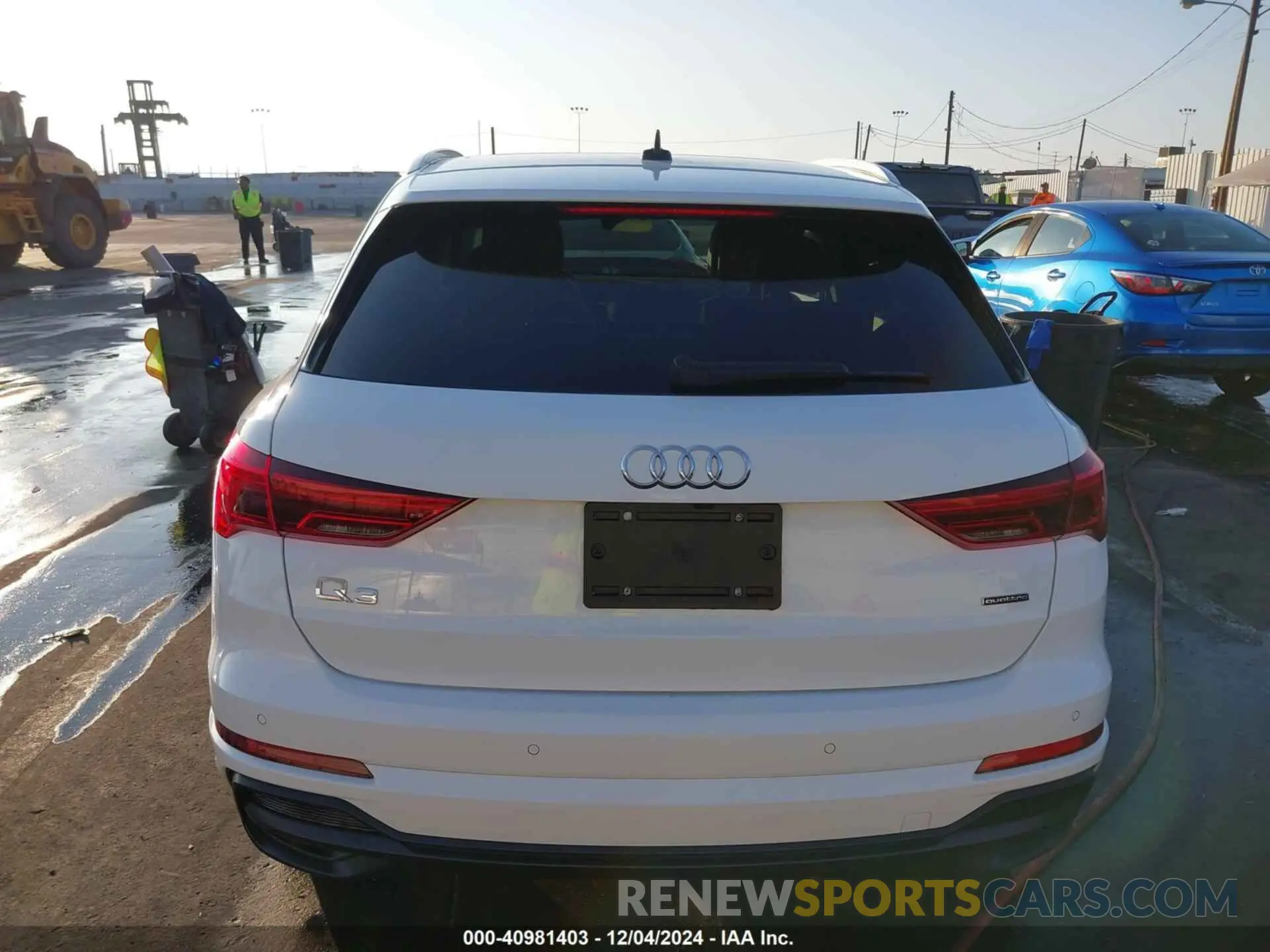 17 fotografías del automóvil dañado WA1DECF36M1038042 AUDI Q3 2021