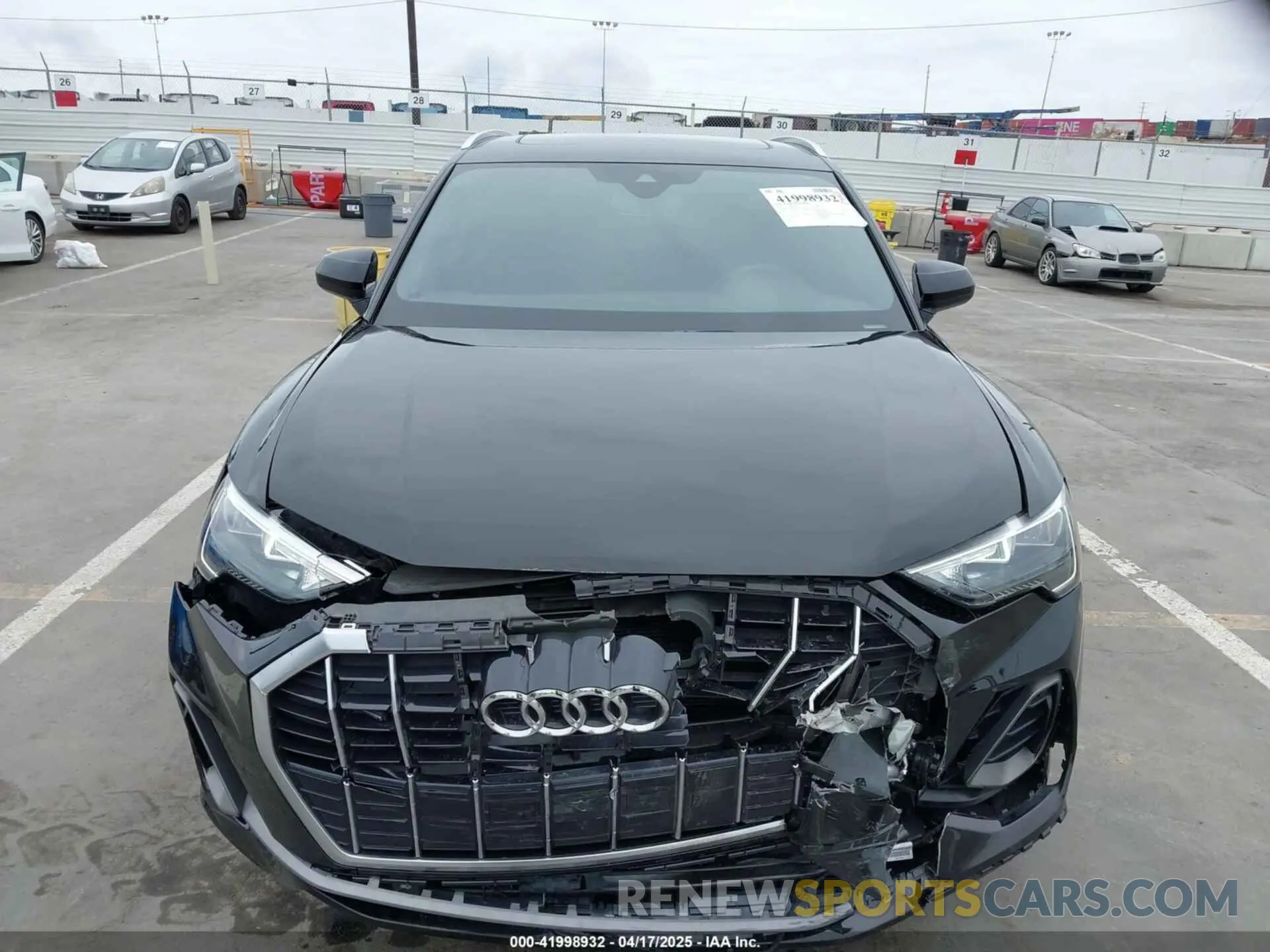 12 fotografías del automóvil dañado WA1DECF37M1017457 AUDI Q3 2021