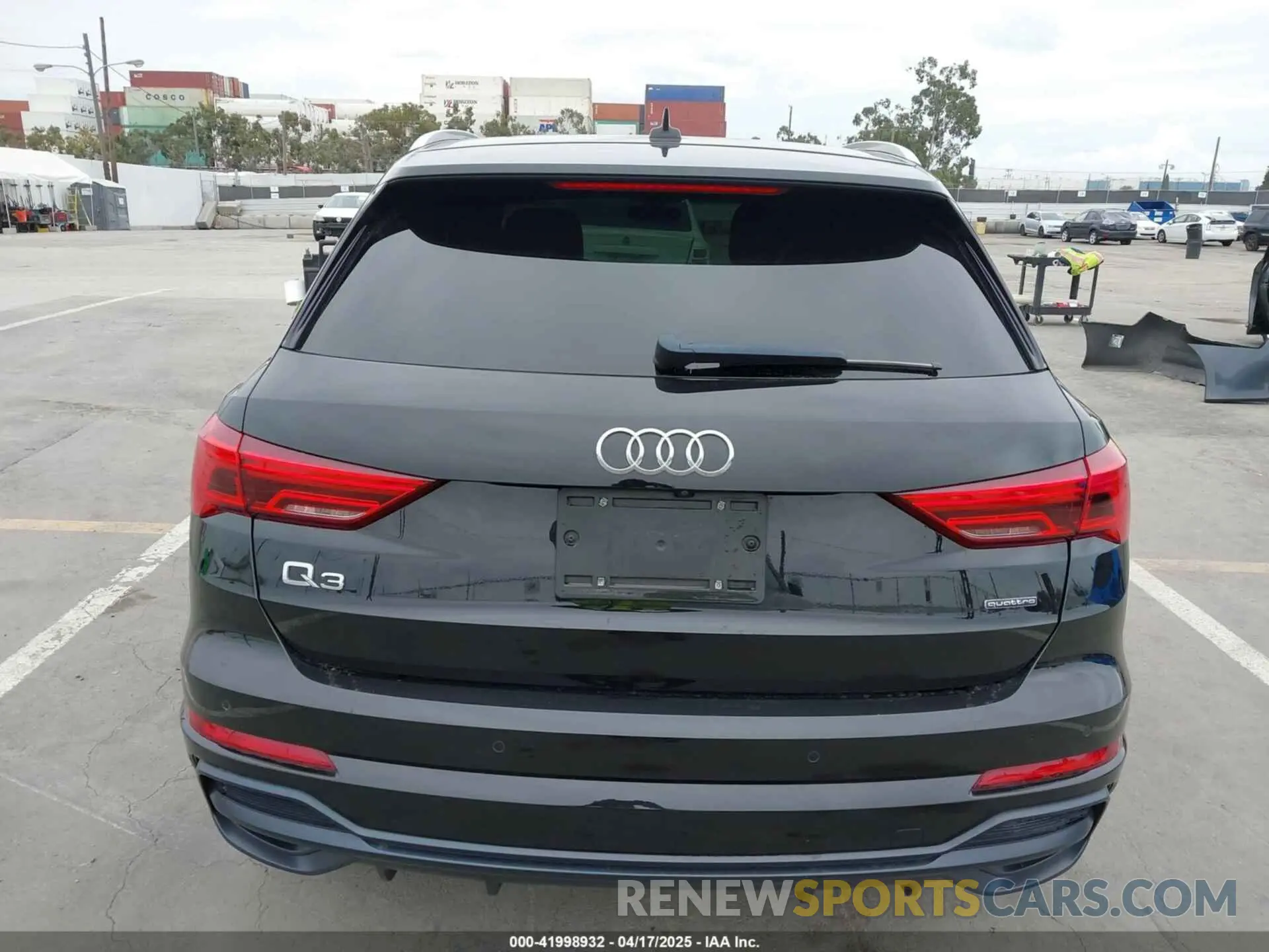 16 fotografías del automóvil dañado WA1DECF37M1017457 AUDI Q3 2021