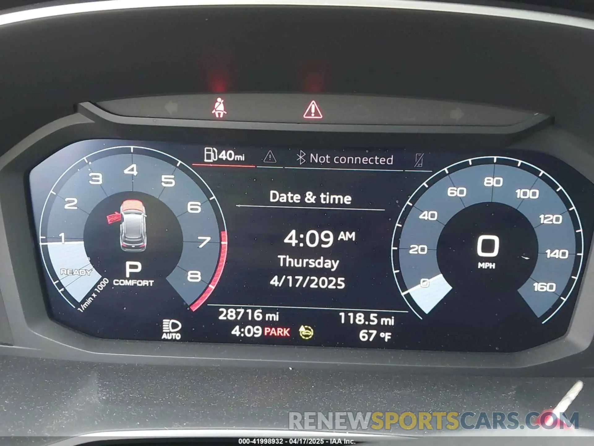 7 fotografías del automóvil dañado WA1DECF37M1017457 AUDI Q3 2021