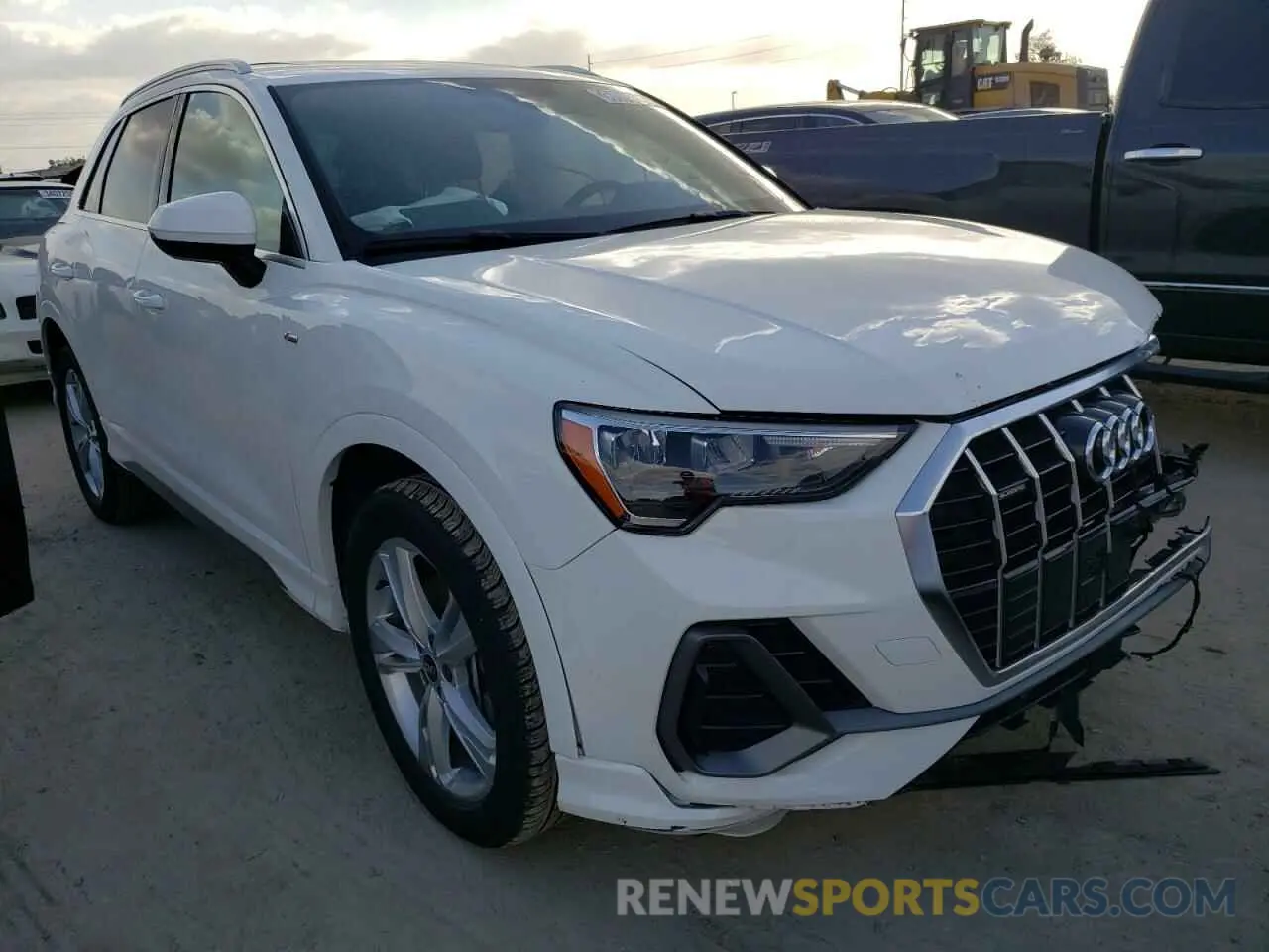 1 fotografías del automóvil dañado WA1DECF37M1022075 AUDI Q3 2021