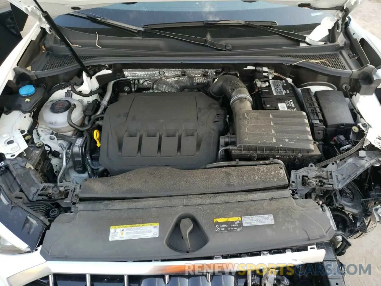 7 fotografías del automóvil dañado WA1DECF37M1022075 AUDI Q3 2021