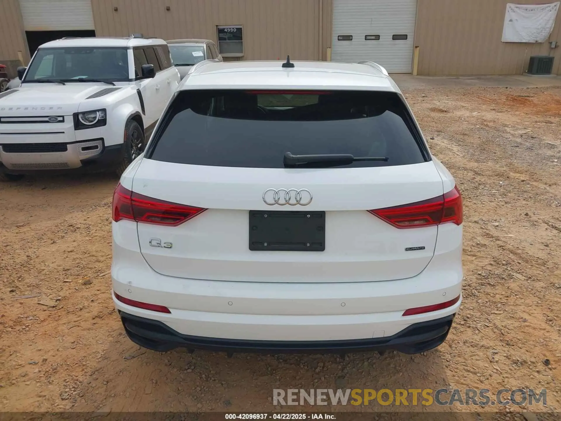 16 fotografías del automóvil dañado WA1DECF37M1037711 AUDI Q3 2021