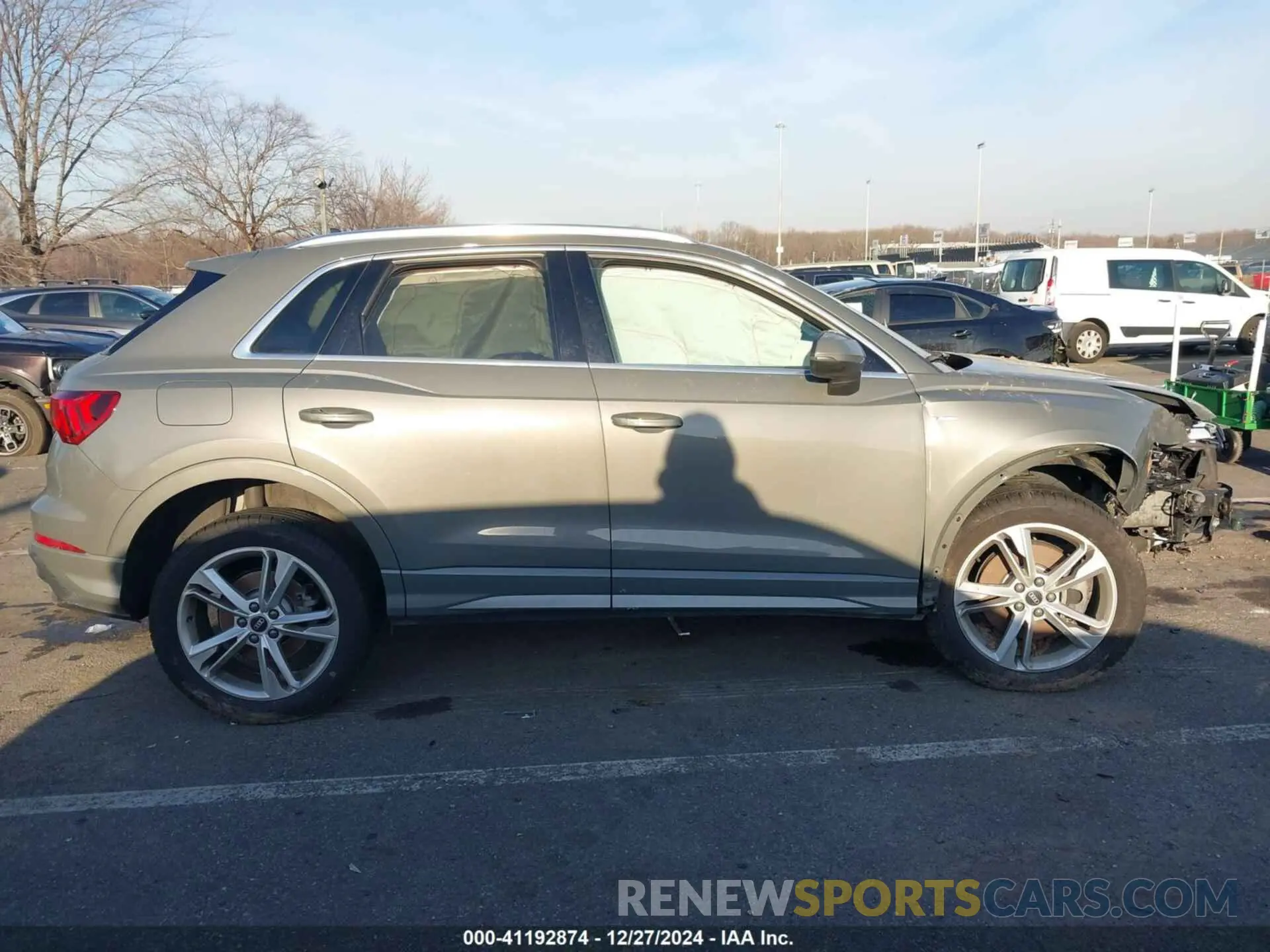 12 fotografías del automóvil dañado WA1DECF37M1075942 AUDI Q3 2021