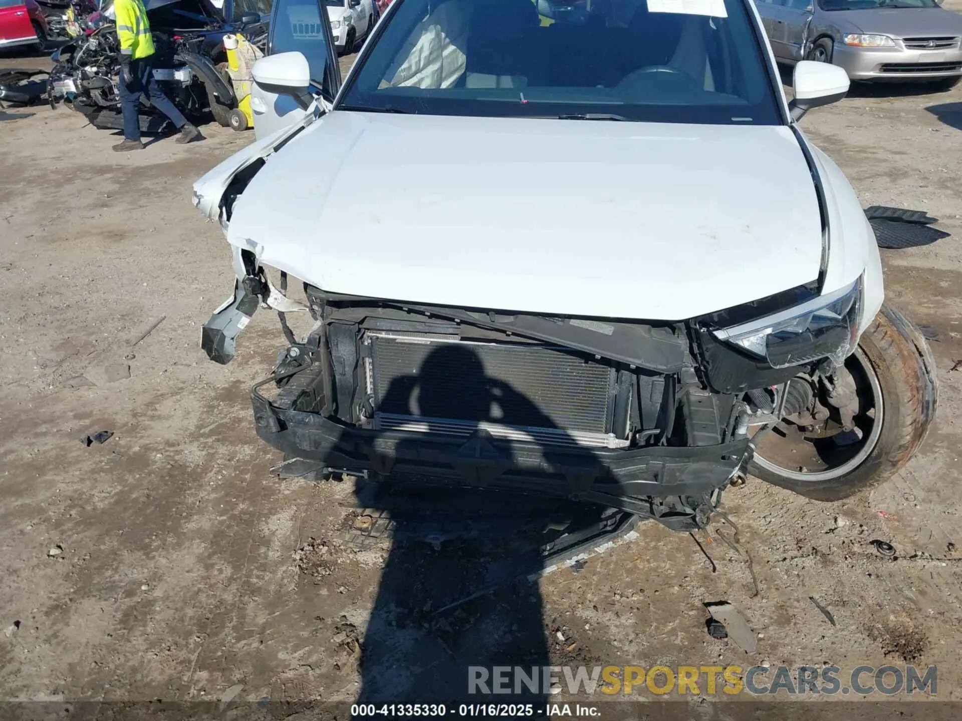 11 fotografías del automóvil dañado WA1DECF37M1149439 AUDI Q3 2021