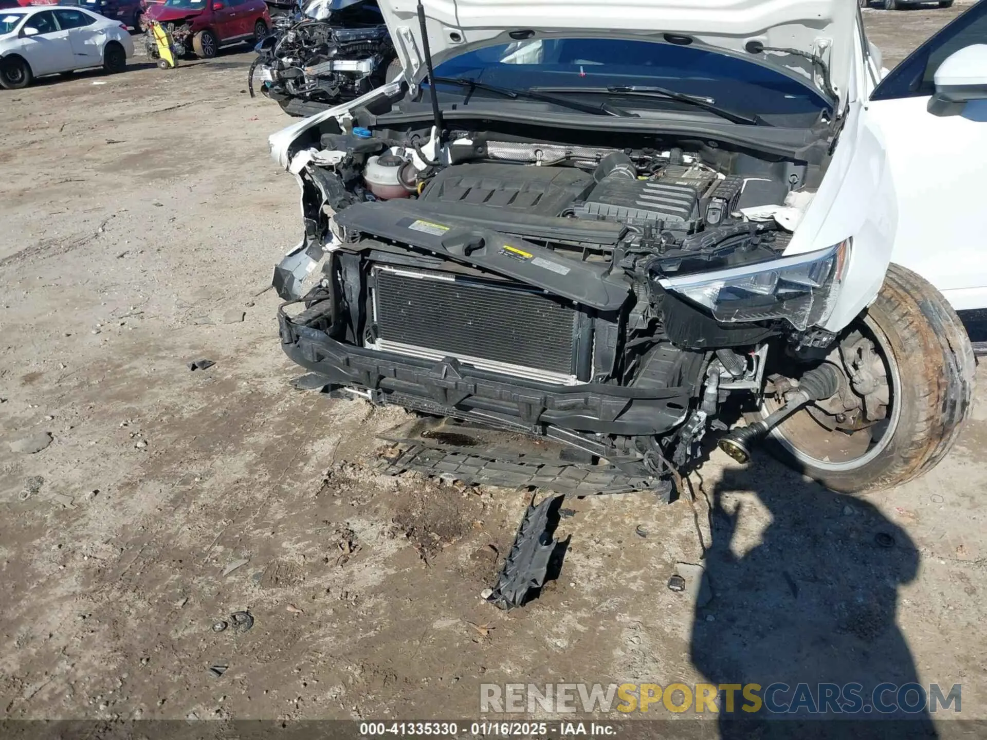 6 fotografías del automóvil dañado WA1DECF37M1149439 AUDI Q3 2021