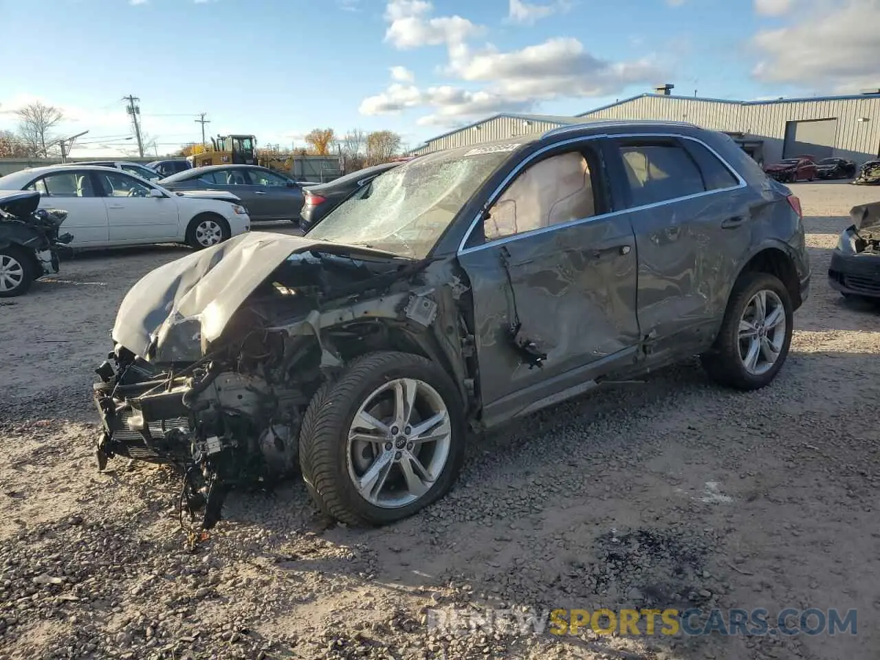1 fotografías del automóvil dañado WA1DECF39M1028847 AUDI Q3 2021