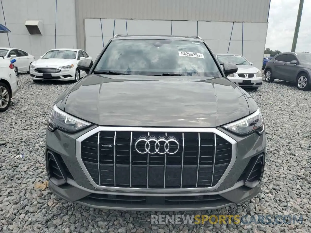 5 fotografías del automóvil dañado WA1DECF39M1072069 AUDI Q3 2021