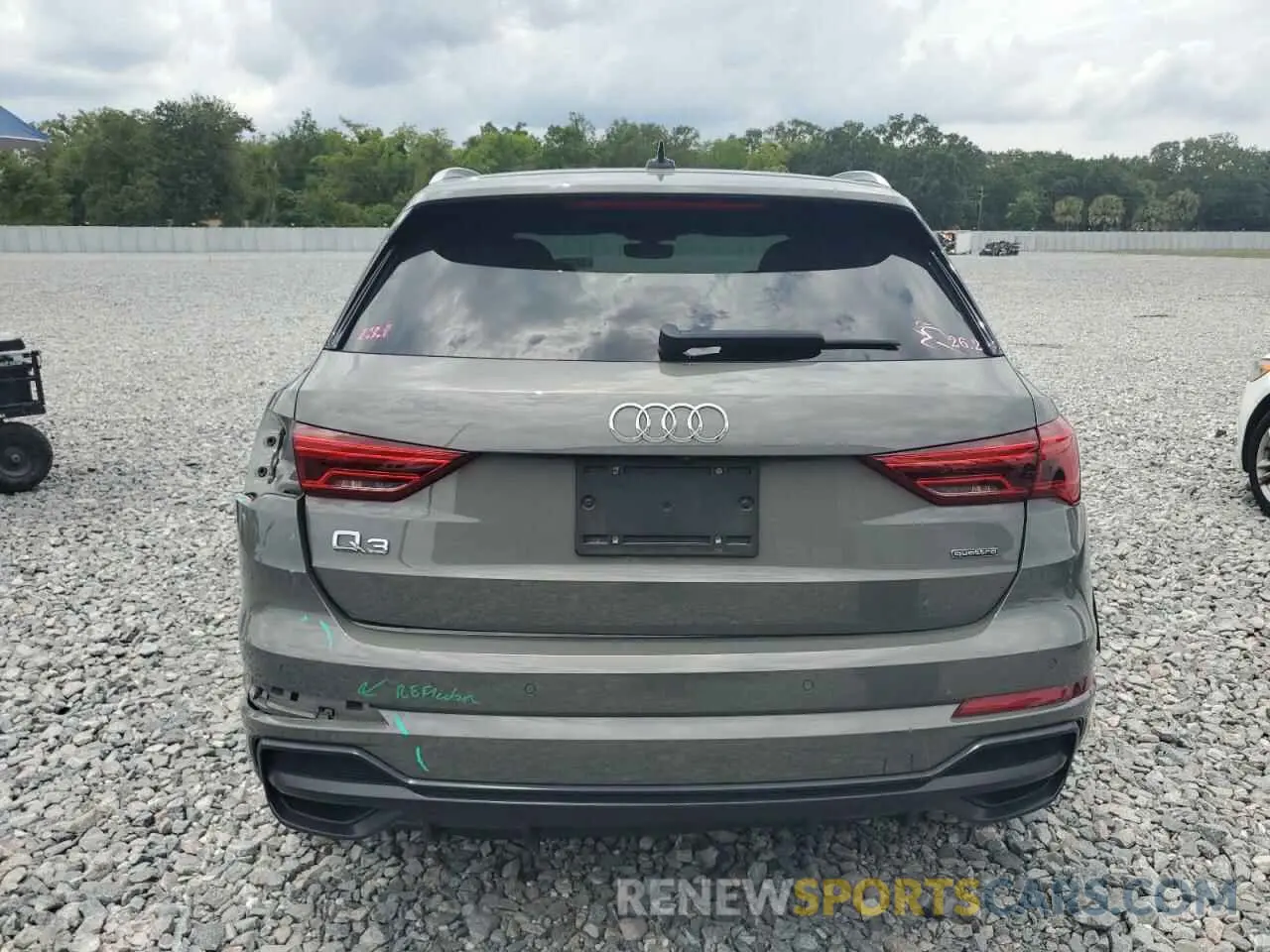 6 fotografías del automóvil dañado WA1DECF39M1072069 AUDI Q3 2021