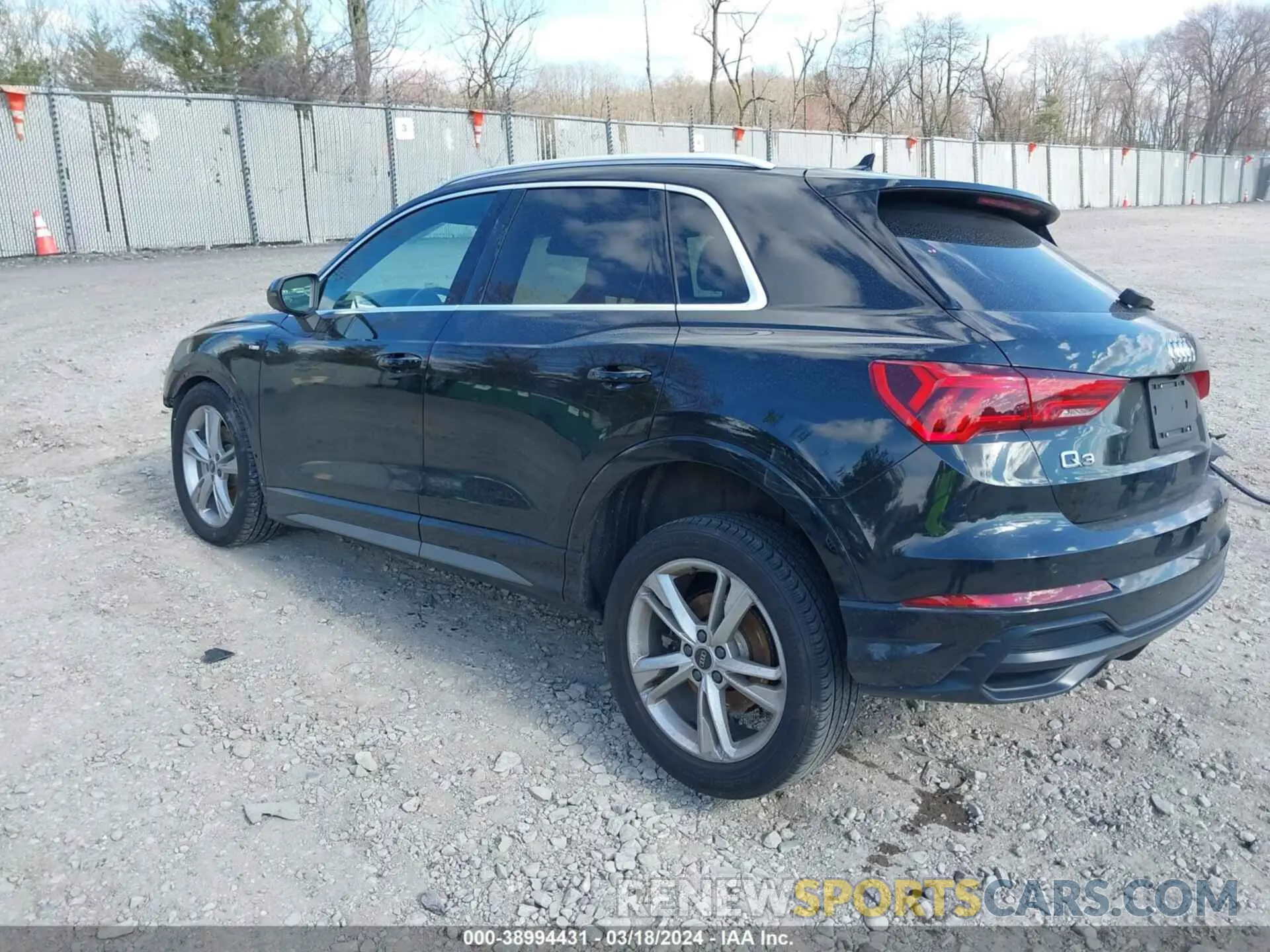 3 fotografías del automóvil dañado WA1DECF39M1093875 AUDI Q3 2021