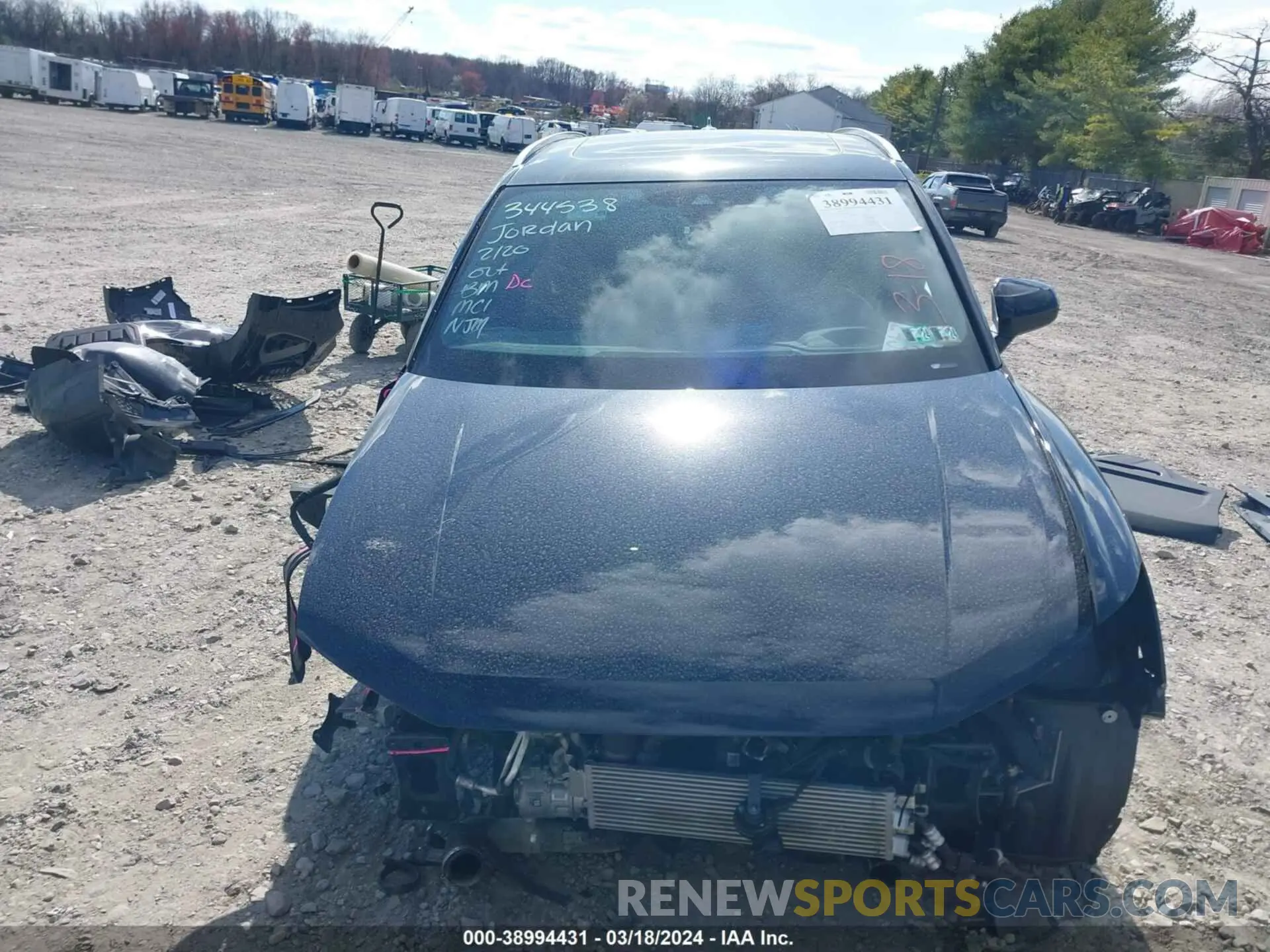 6 fotografías del automóvil dañado WA1DECF39M1093875 AUDI Q3 2021