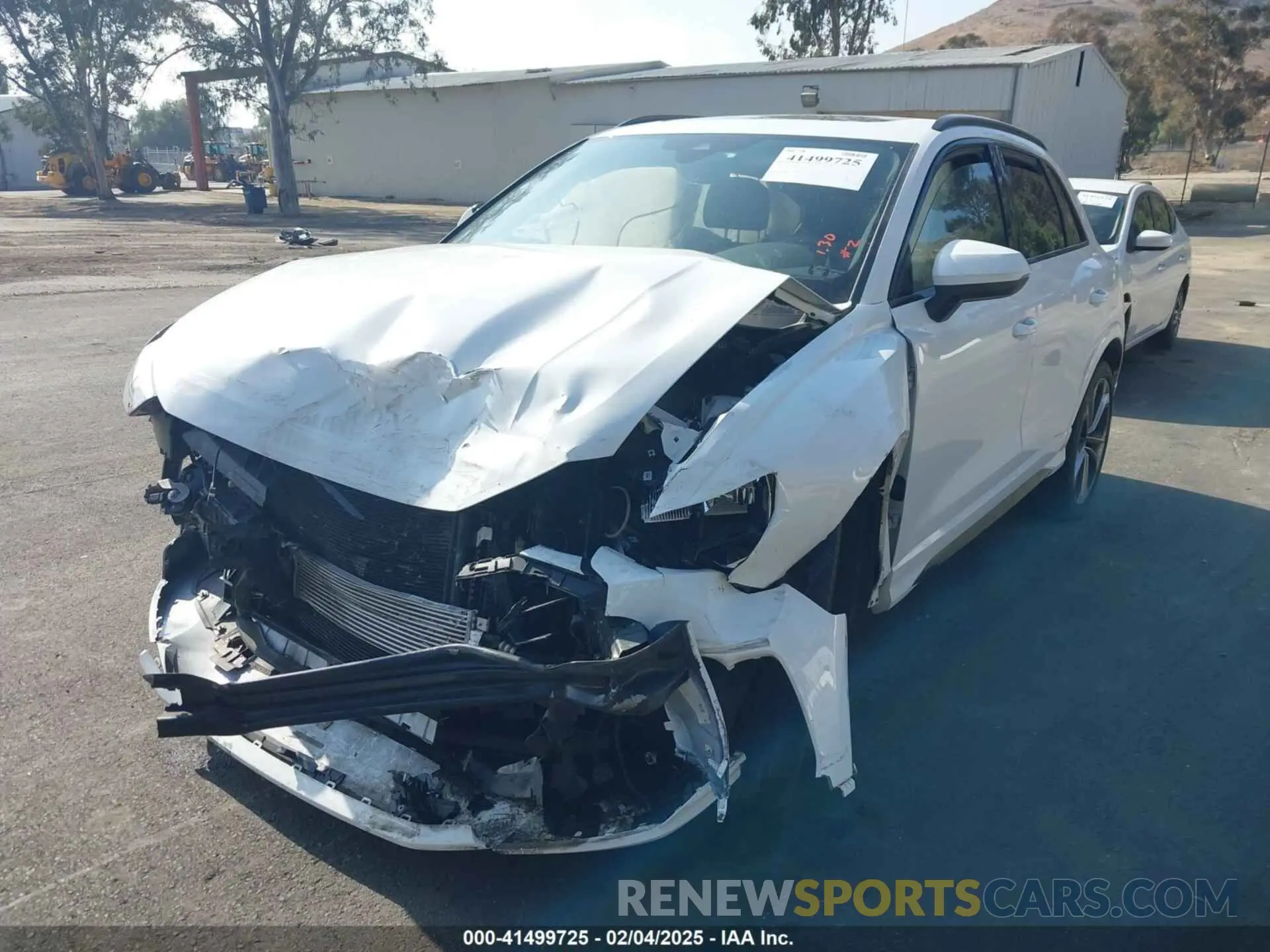 2 fotografías del automóvil dañado WA1DECF39M1143545 AUDI Q3 2021