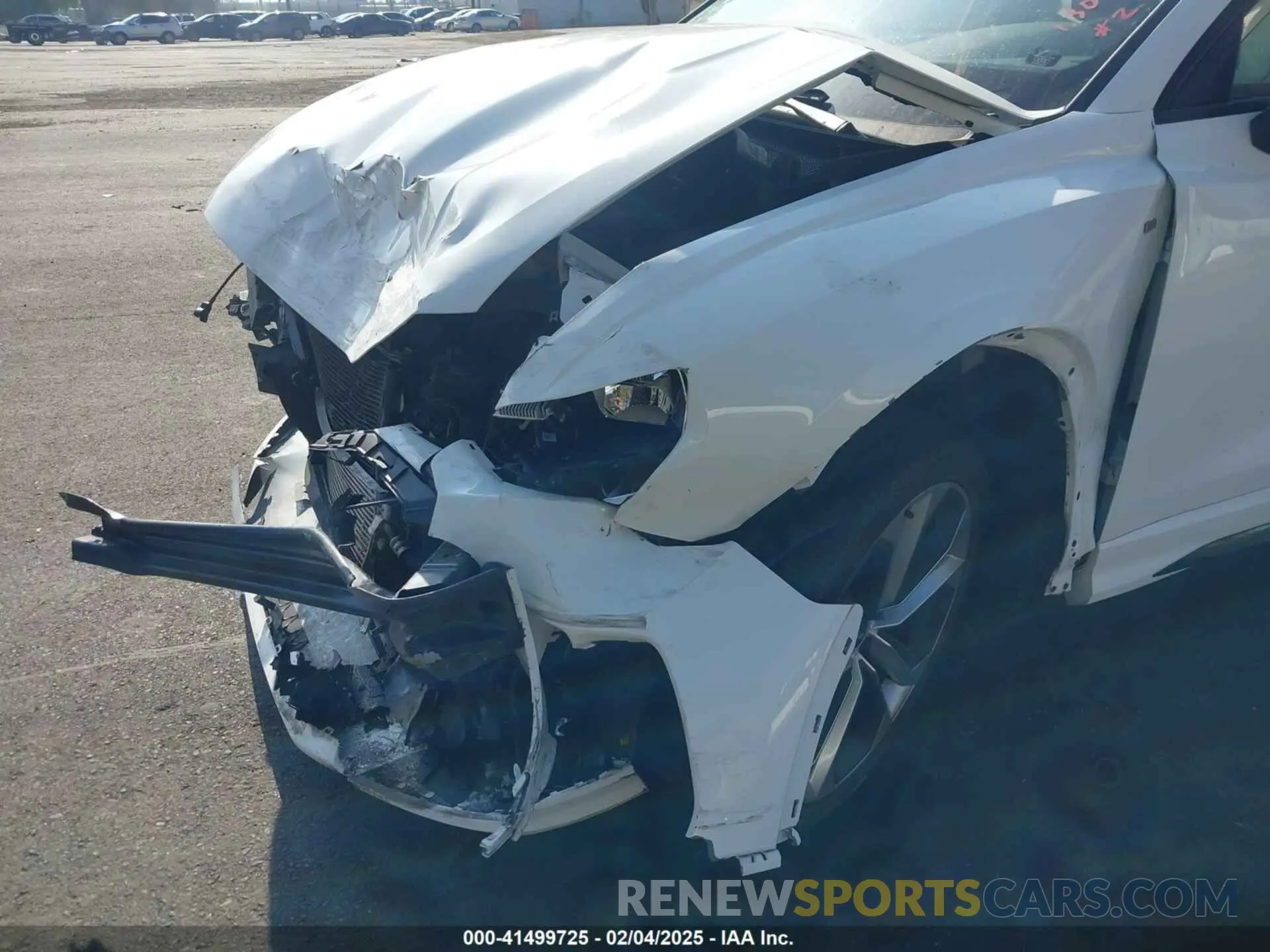 6 fotografías del automóvil dañado WA1DECF39M1143545 AUDI Q3 2021
