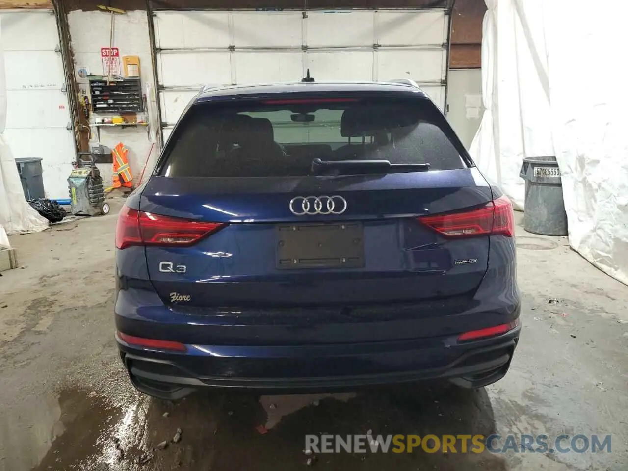 6 fotografías del automóvil dañado WA1EECF30M1051020 AUDI Q3 2021