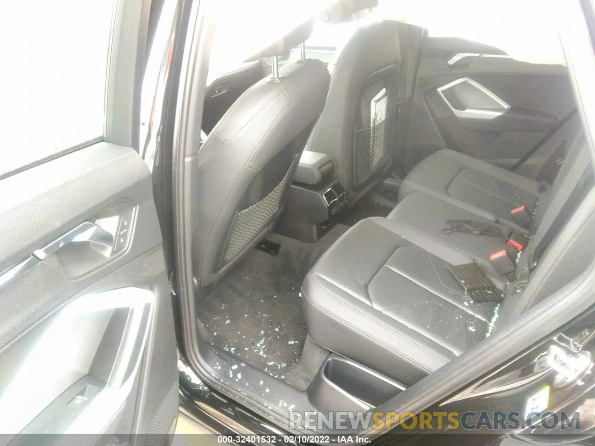 8 fotografías del automóvil dañado WA1EECF31M1019810 AUDI Q3 2021