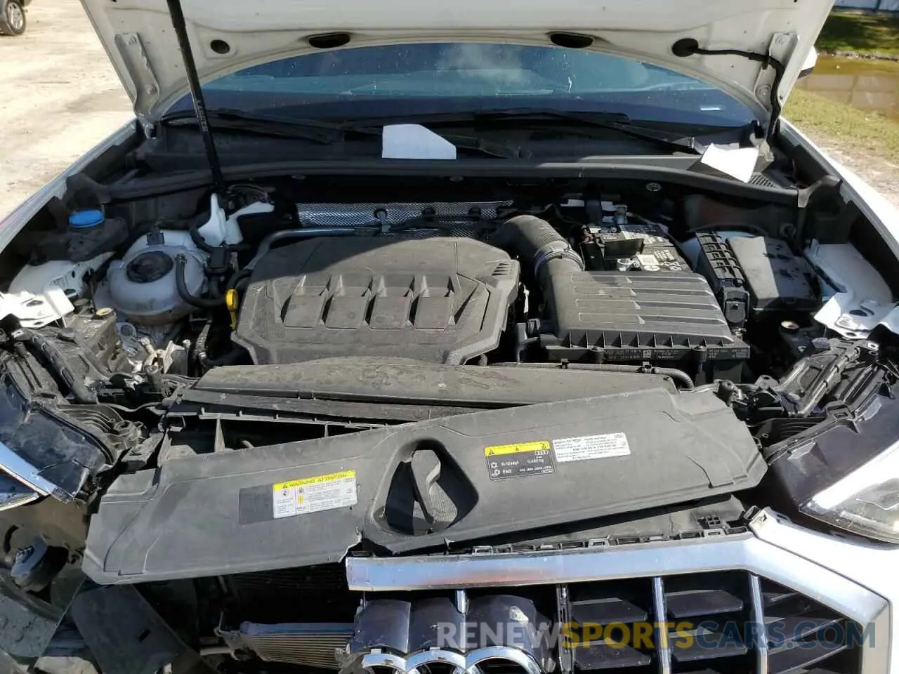 12 fotografías del automóvil dañado WA1EECF31M1117218 AUDI Q3 2021