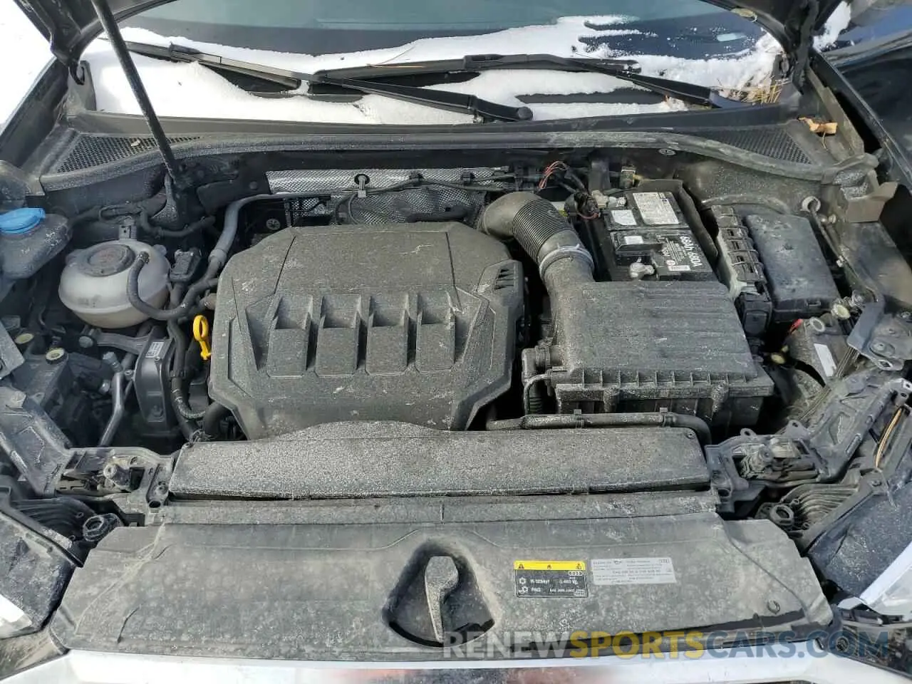 12 fotografías del automóvil dañado WA1EECF35M1028042 AUDI Q3 2021