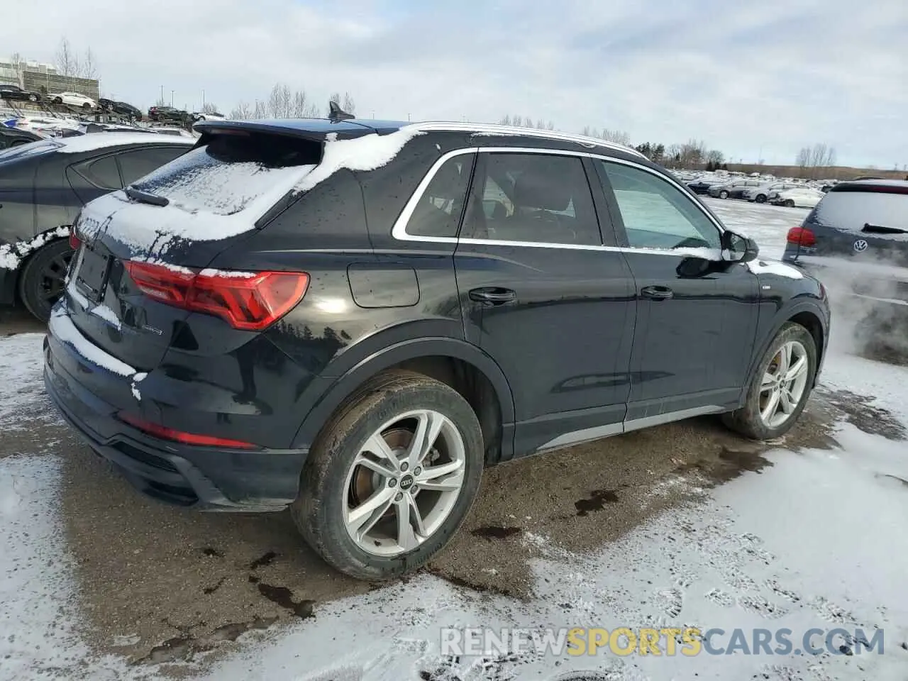 3 fotografías del automóvil dañado WA1EECF35M1028042 AUDI Q3 2021