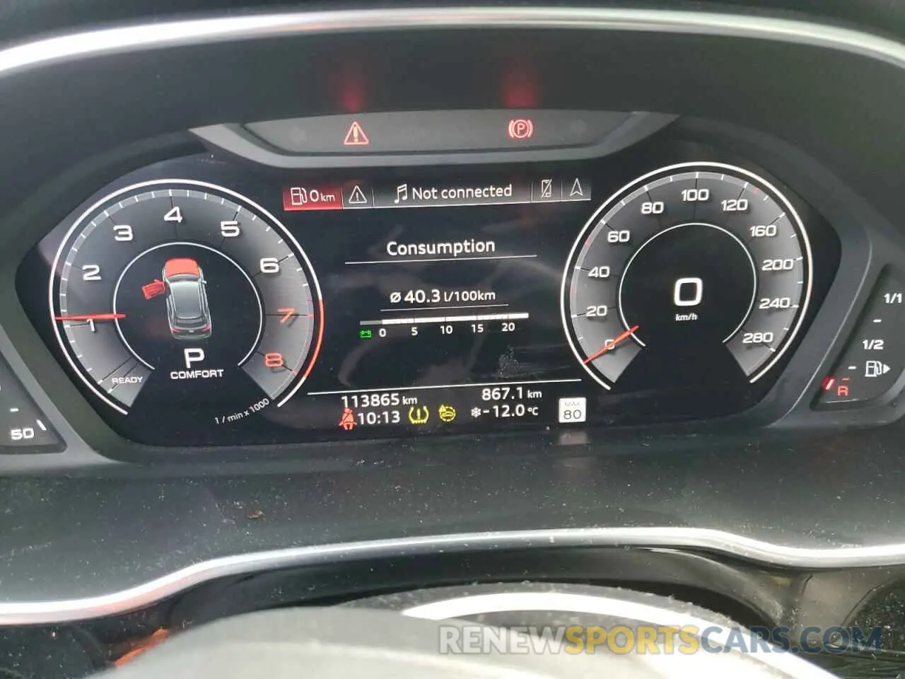 9 fotografías del automóvil dañado WA1EECF35M1028042 AUDI Q3 2021