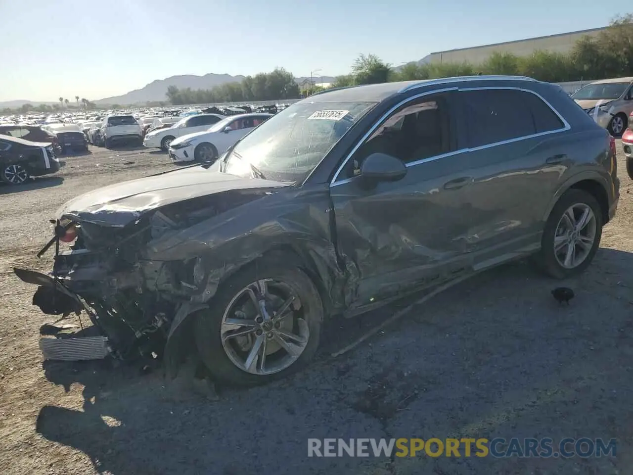1 fotografías del automóvil dañado WA1EECF35M1153722 AUDI Q3 2021