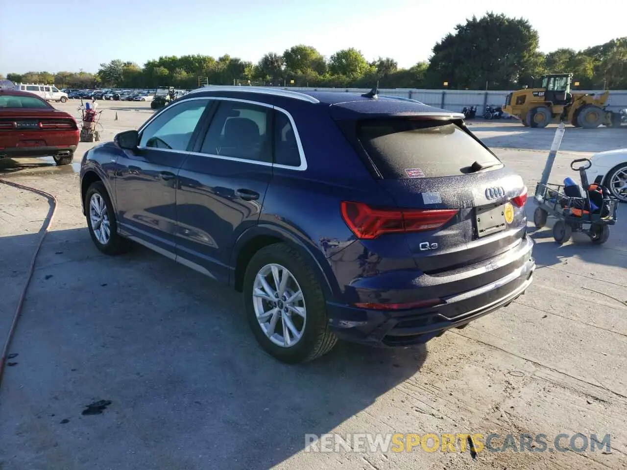 3 fotografías del automóvil dañado WA1EECF36M1024341 AUDI Q3 2021