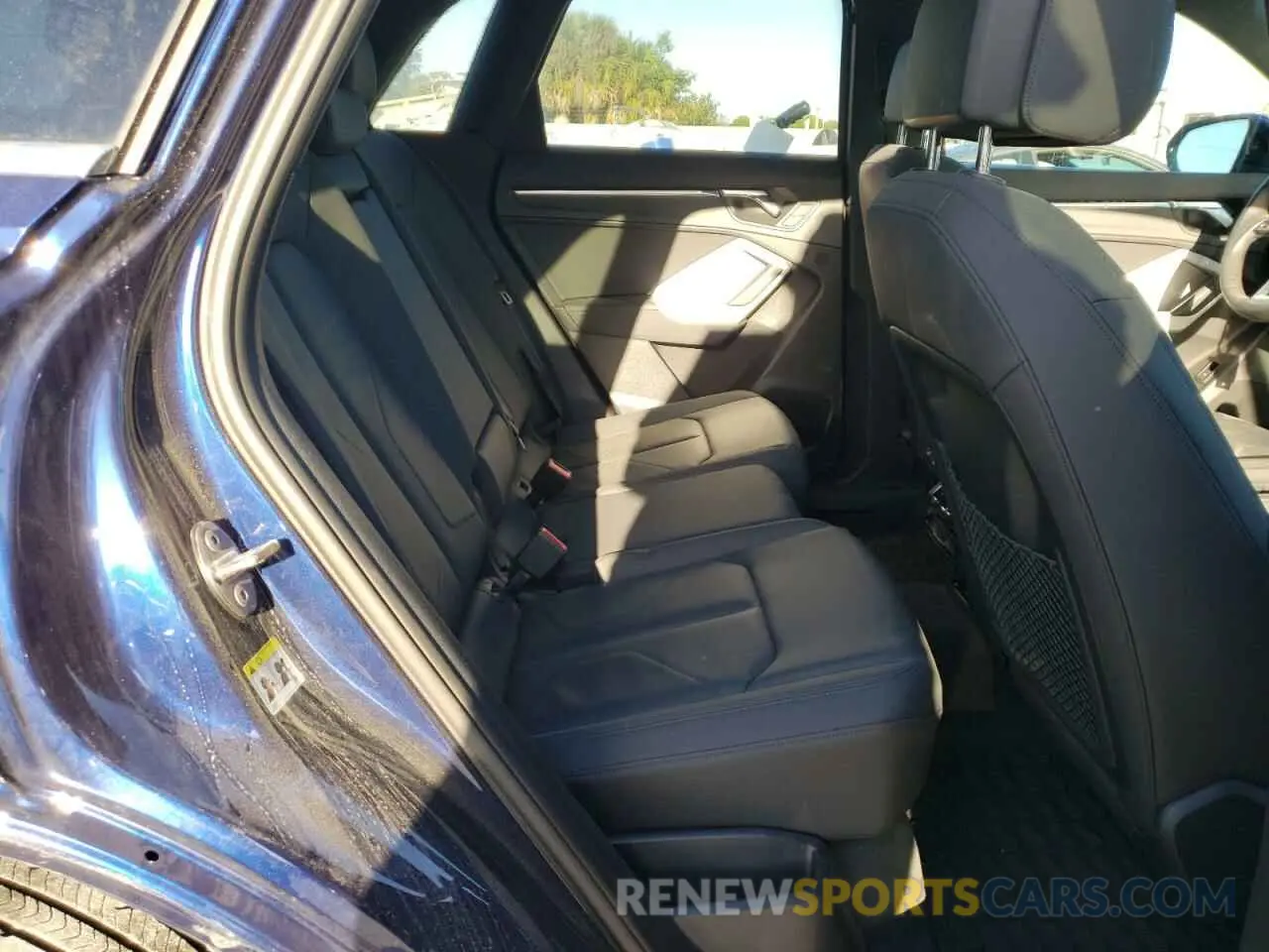 6 fotografías del automóvil dañado WA1EECF36M1024341 AUDI Q3 2021