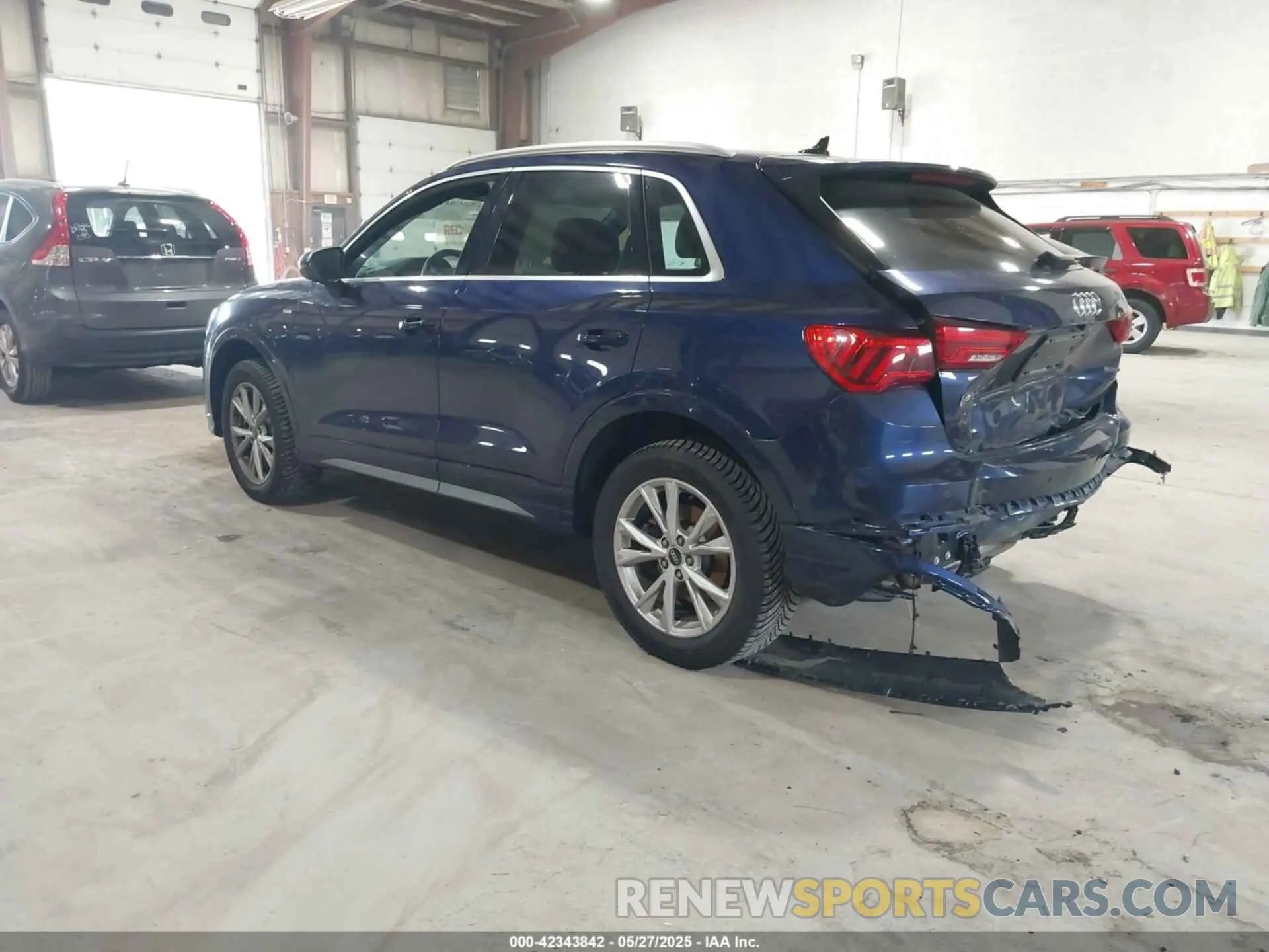 3 fotografías del automóvil dañado WA1EECF36M1061776 AUDI Q3 2021