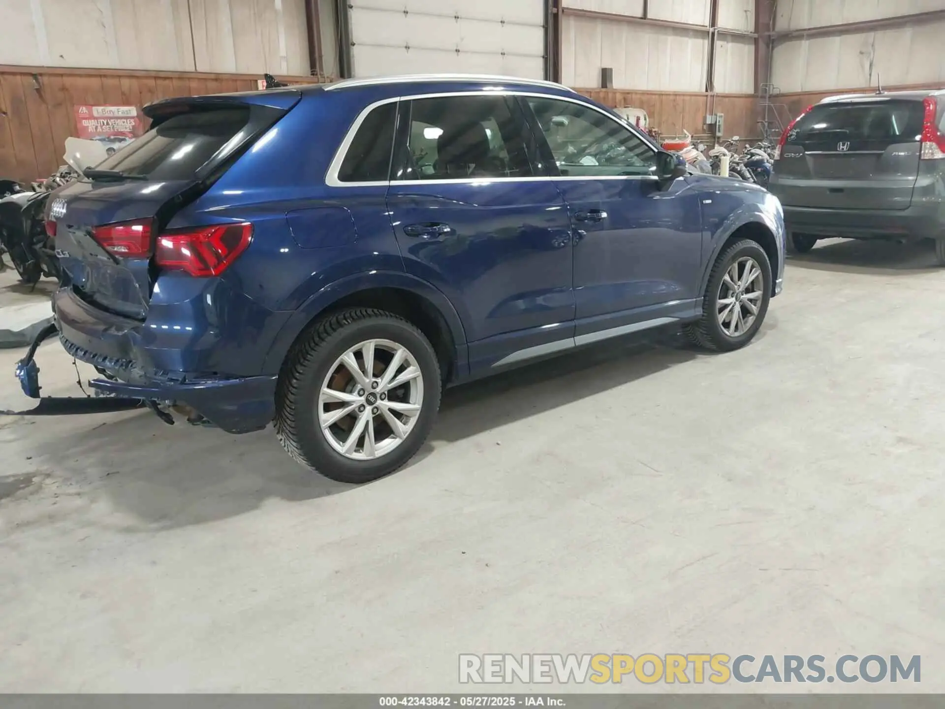 4 fotografías del automóvil dañado WA1EECF36M1061776 AUDI Q3 2021