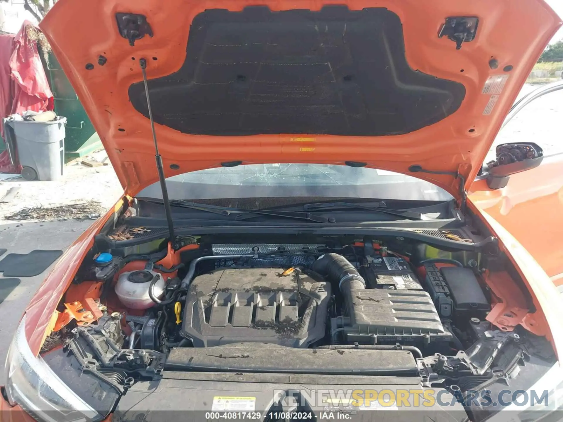 10 fotografías del automóvil dañado WA1EECF36M1100673 AUDI Q3 2021