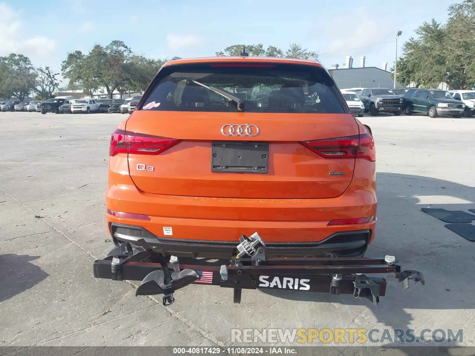 17 fotografías del automóvil dañado WA1EECF36M1100673 AUDI Q3 2021