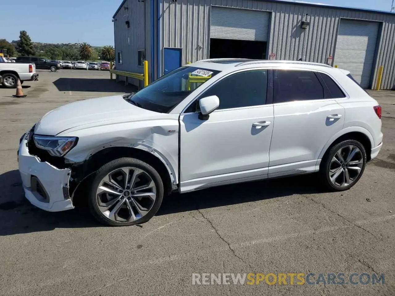 1 fotografías del automóvil dañado WA1EECF36M1129591 AUDI Q3 2021