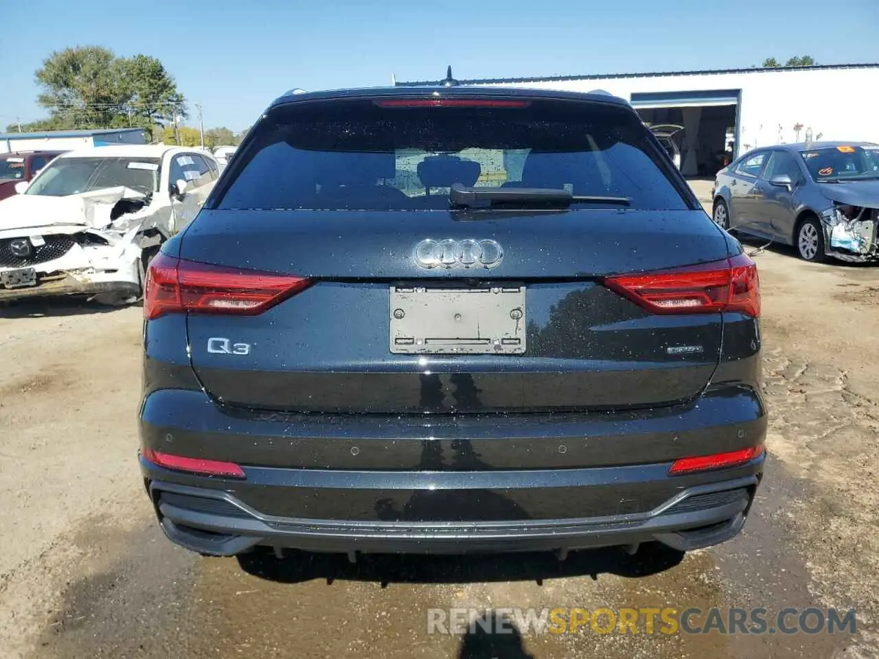 6 fotografías del automóvil dañado WA1EECF37M1114016 AUDI Q3 2021