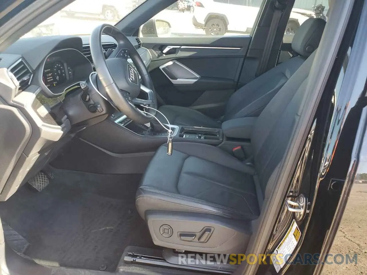 7 fotografías del automóvil dañado WA1EECF37M1114016 AUDI Q3 2021