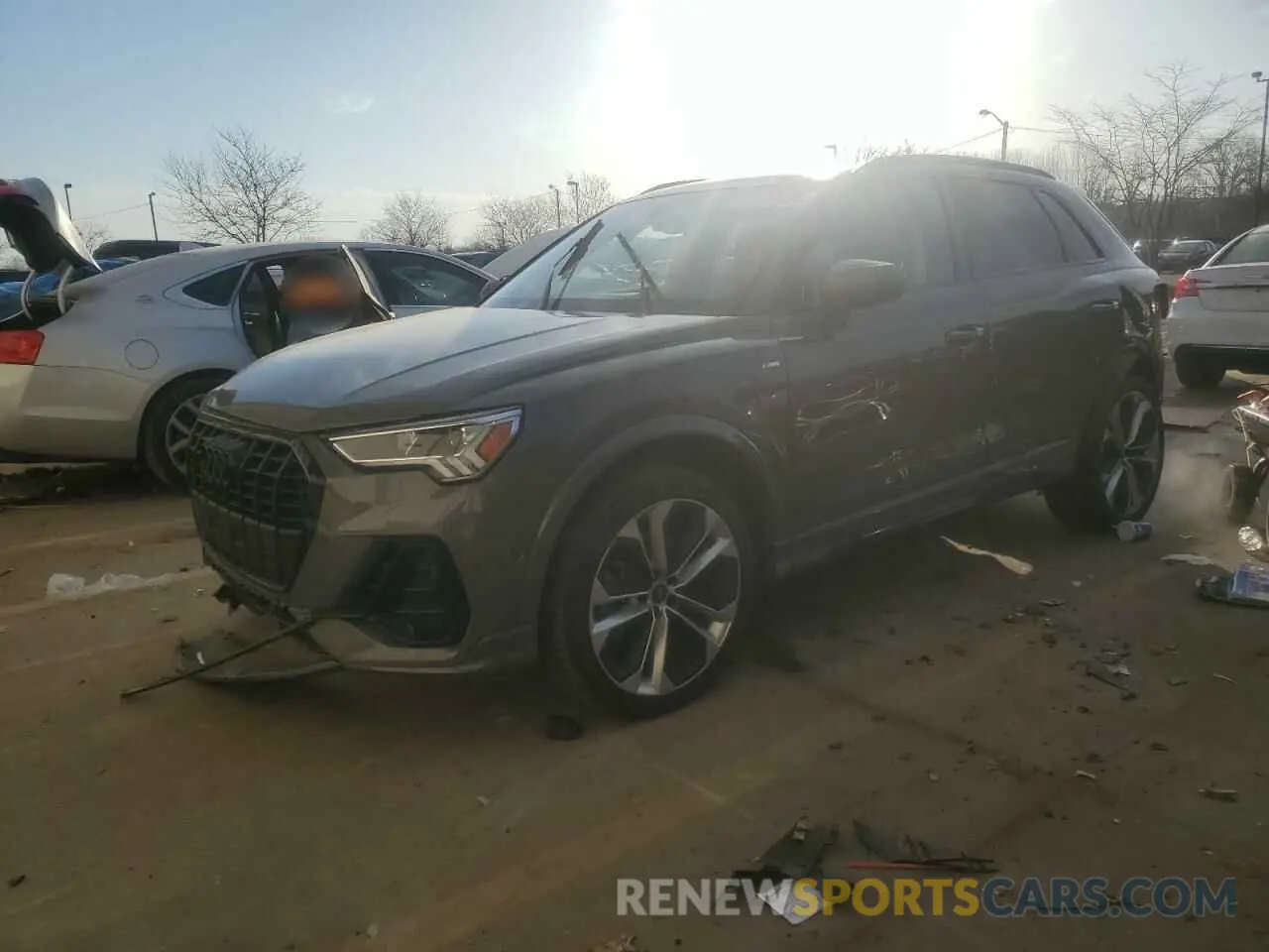 1 fotografías del automóvil dañado WA1EECF37M1152426 AUDI Q3 2021
