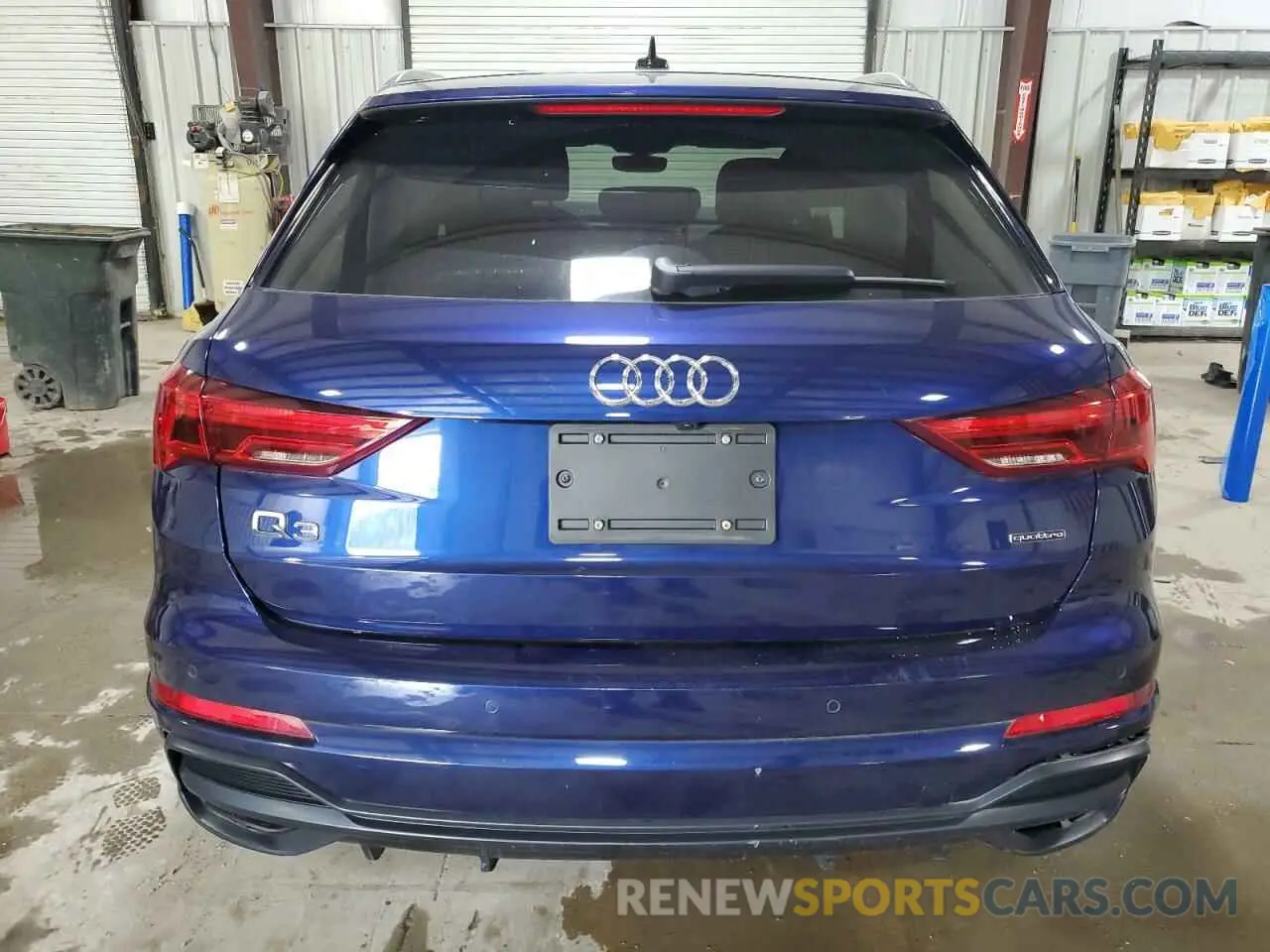 6 fotografías del automóvil dañado WA1EECF38M1026642 AUDI Q3 2021