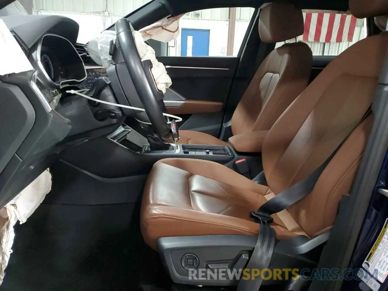 7 fotografías del automóvil dañado WA1EECF38M1026642 AUDI Q3 2021